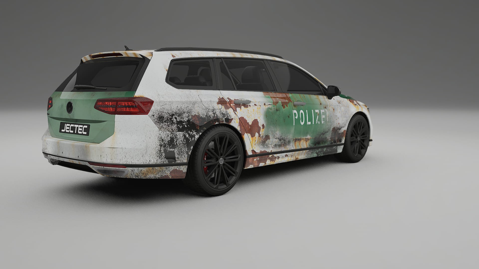 VW Passat VariantR B8 COBRA 11 – Ontworpen Wrap PPF Kit van Printbaar Polyurethaanfolie