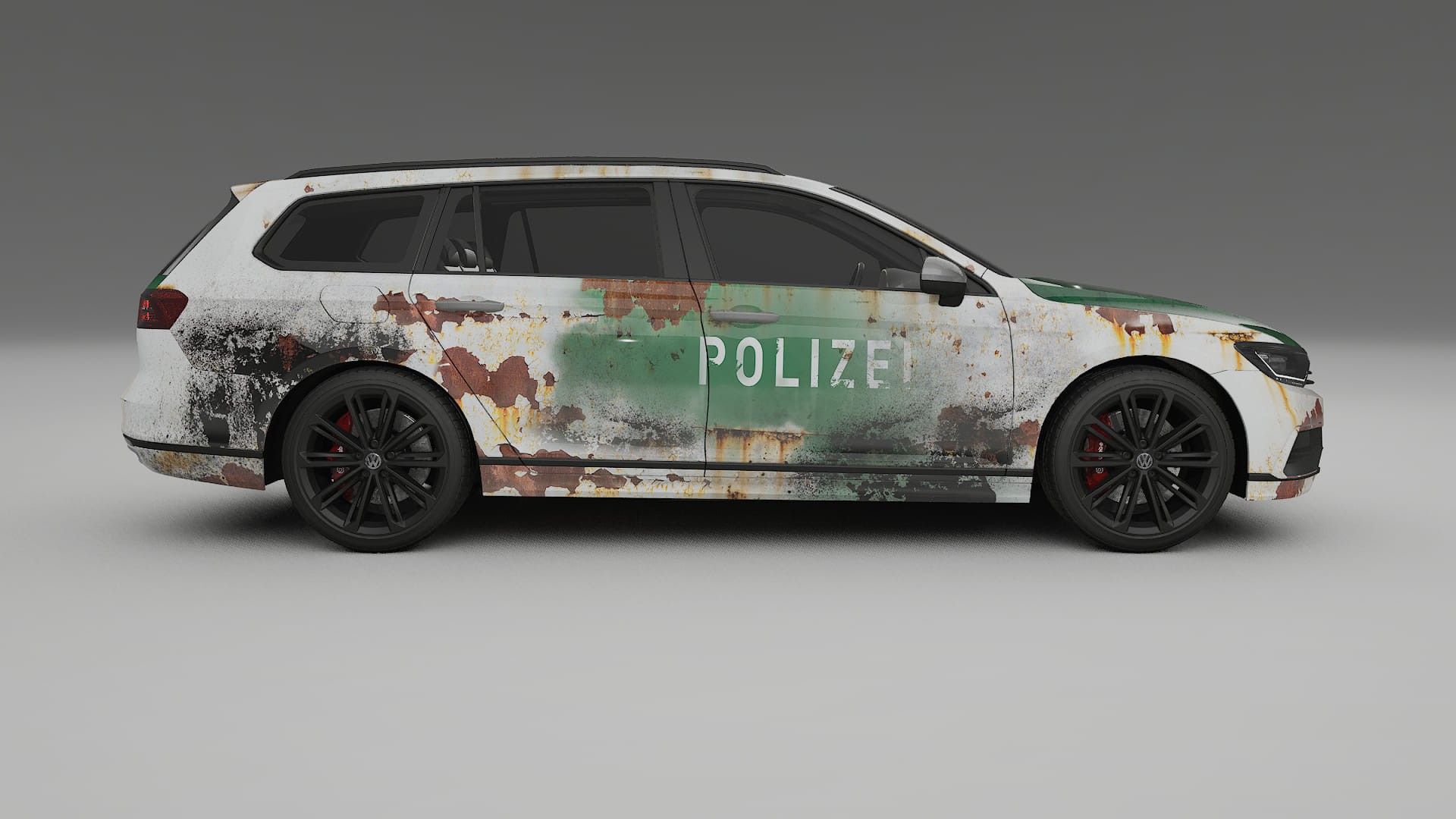 VW Passat VariantR B8 COBRA 11 – Ontworpen Wrap PPF Kit van Printbaar Polyurethaanfolie
