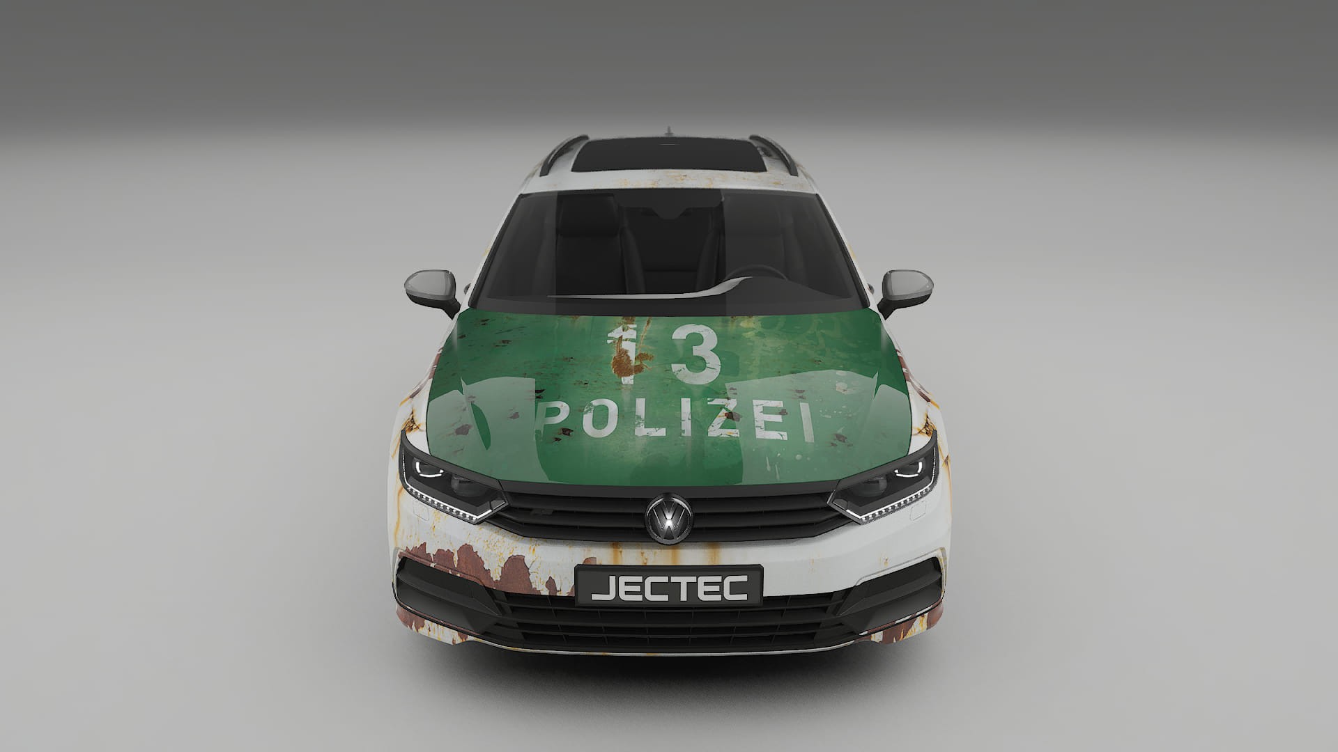 VW Passat VariantR B8 COBRA 11 – Ontworpen Wrap PPF Kit van Printbaar Polyurethaanfolie