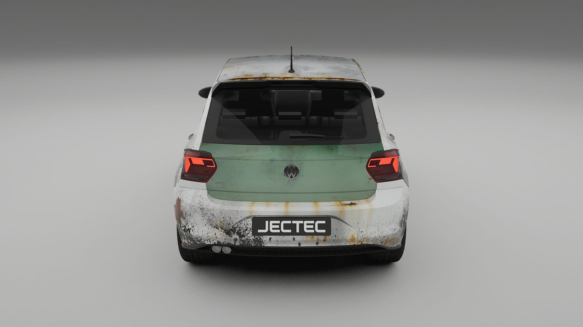 VW Polo GTI VI COBRA 11 – Ontworpen Wrap PPF Kit van Printbaar Polyurethaanfolie