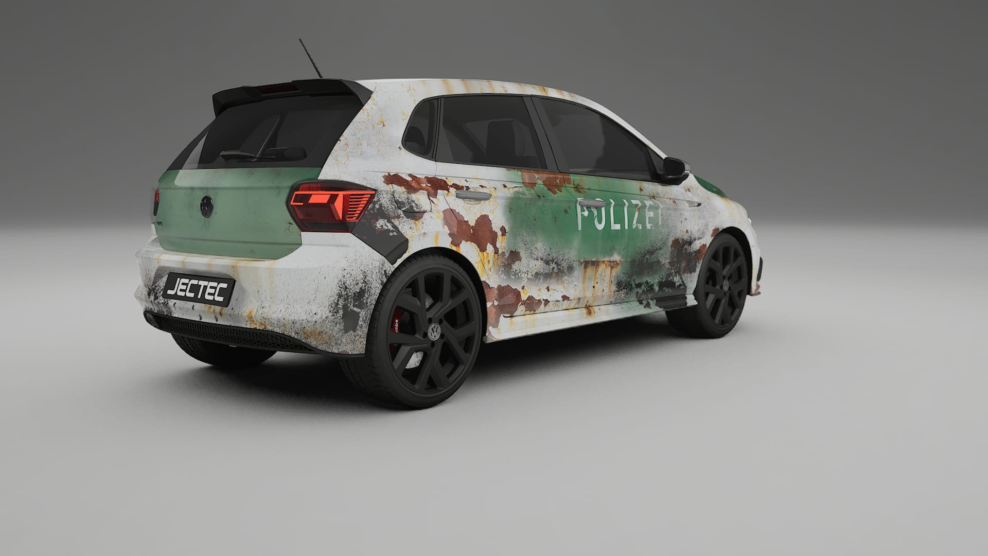 VW Polo GTI VI COBRA 11 – Ontworpen Wrap PPF Kit van Printbaar Polyurethaanfolie