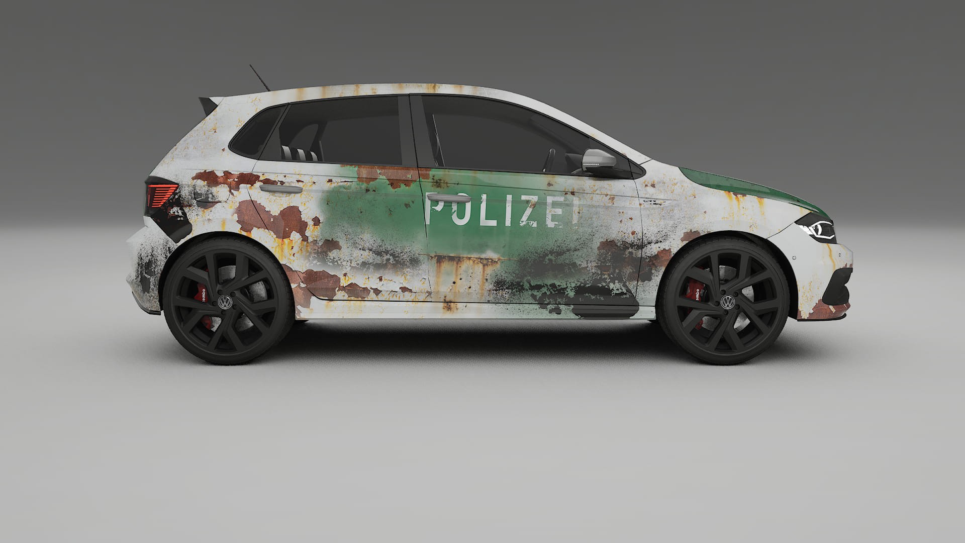 VW Polo GTI VI COBRA 11 – Ontworpen Wrap PPF Kit van Printbaar Polyurethaanfolie