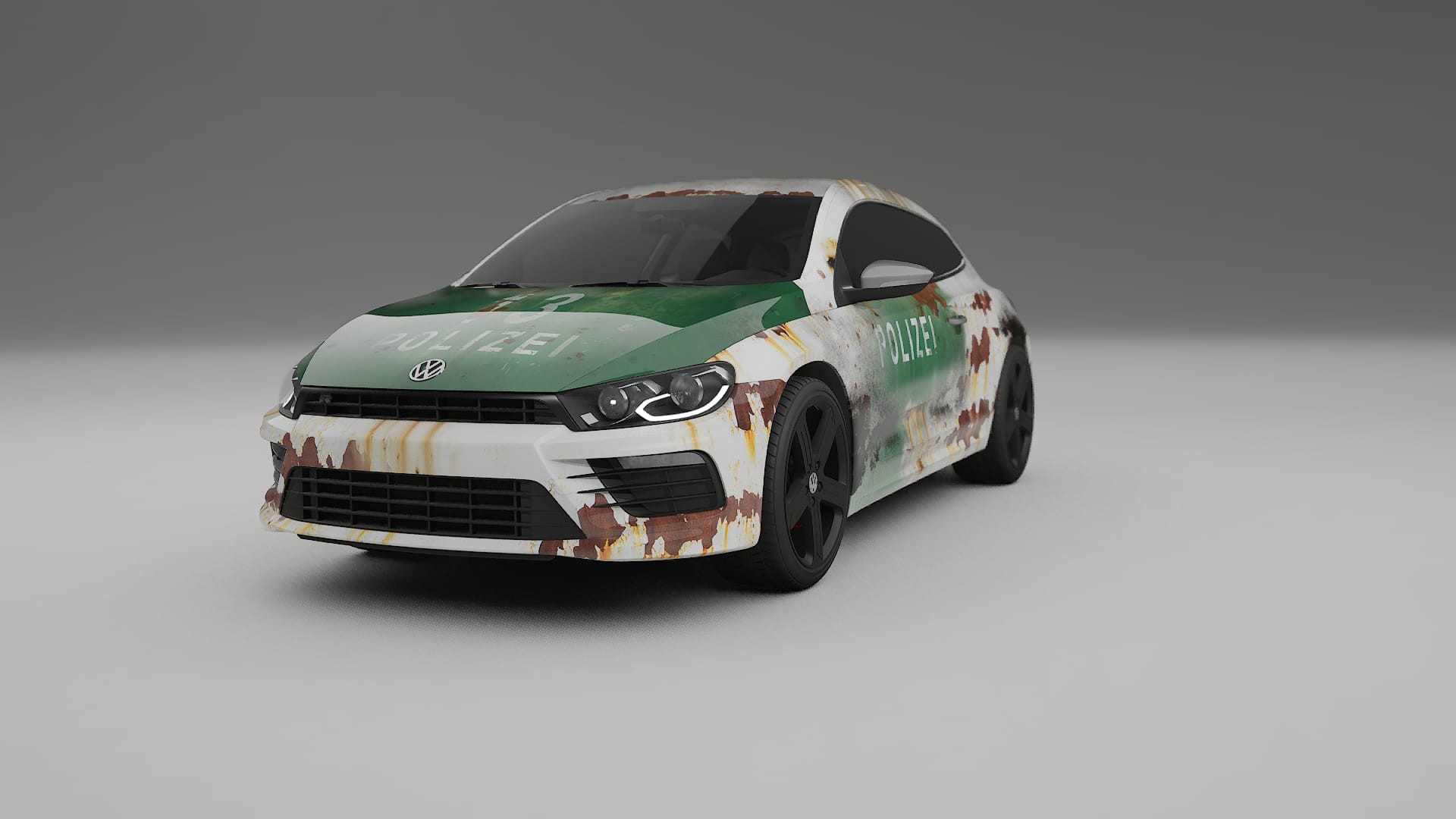 VW Scirocco R III COBRA 11 – Ontworpen Wrap PPF Kit van Printbaar Polyurethaanfolie