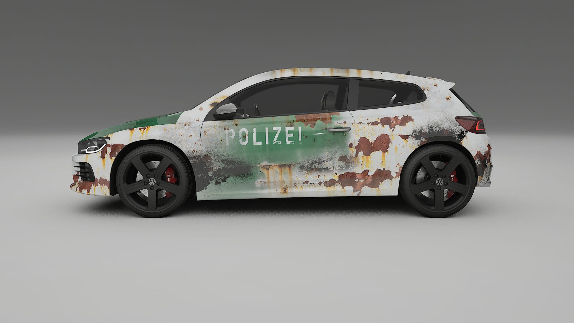 VW Scirocco R III COBRA 11 – Ontworpen Wrap PPF Kit van Printbaar Polyurethaanfolie