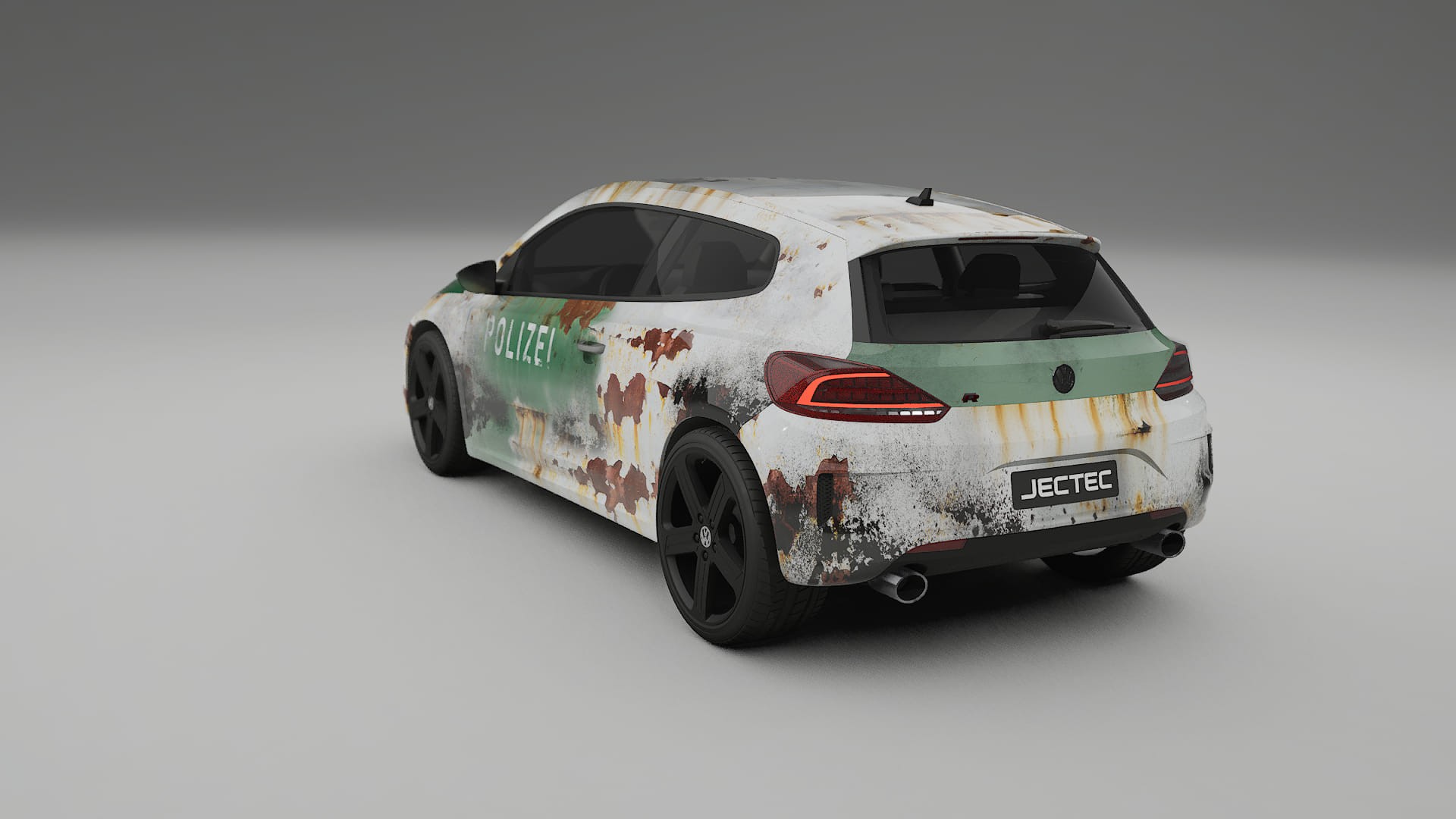 VW Scirocco R III COBRA 11 – Ontworpen Wrap PPF Kit van Printbaar Polyurethaanfolie