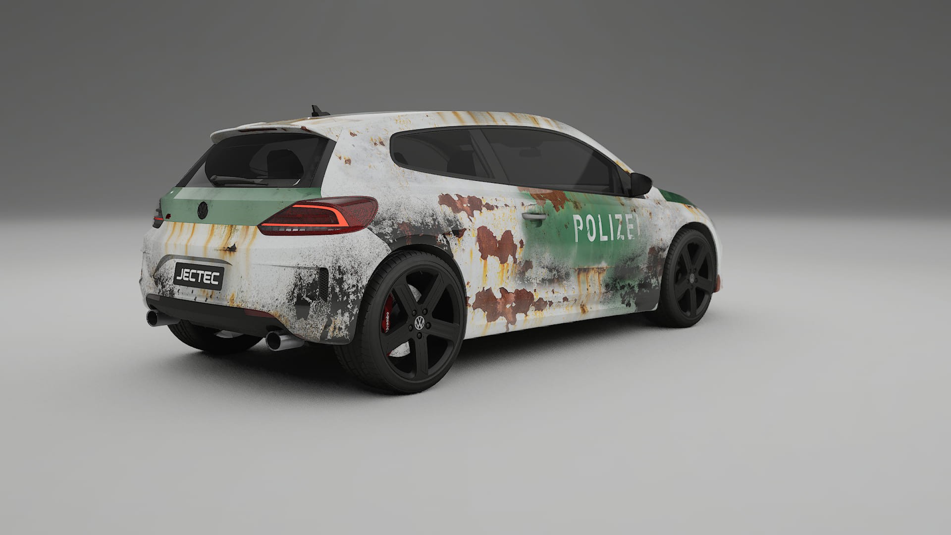 VW Scirocco R III COBRA 11 – Ontworpen Wrap PPF Kit van Printbaar Polyurethaanfolie