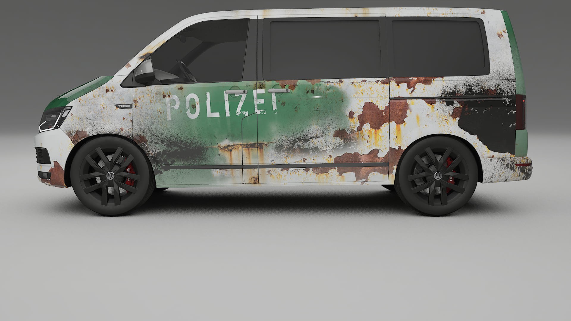 VW Transporter T6 Multivan COBRA 11 – Ontworpen Wrap PPF Kit van Printbaar Polyurethaanfolie