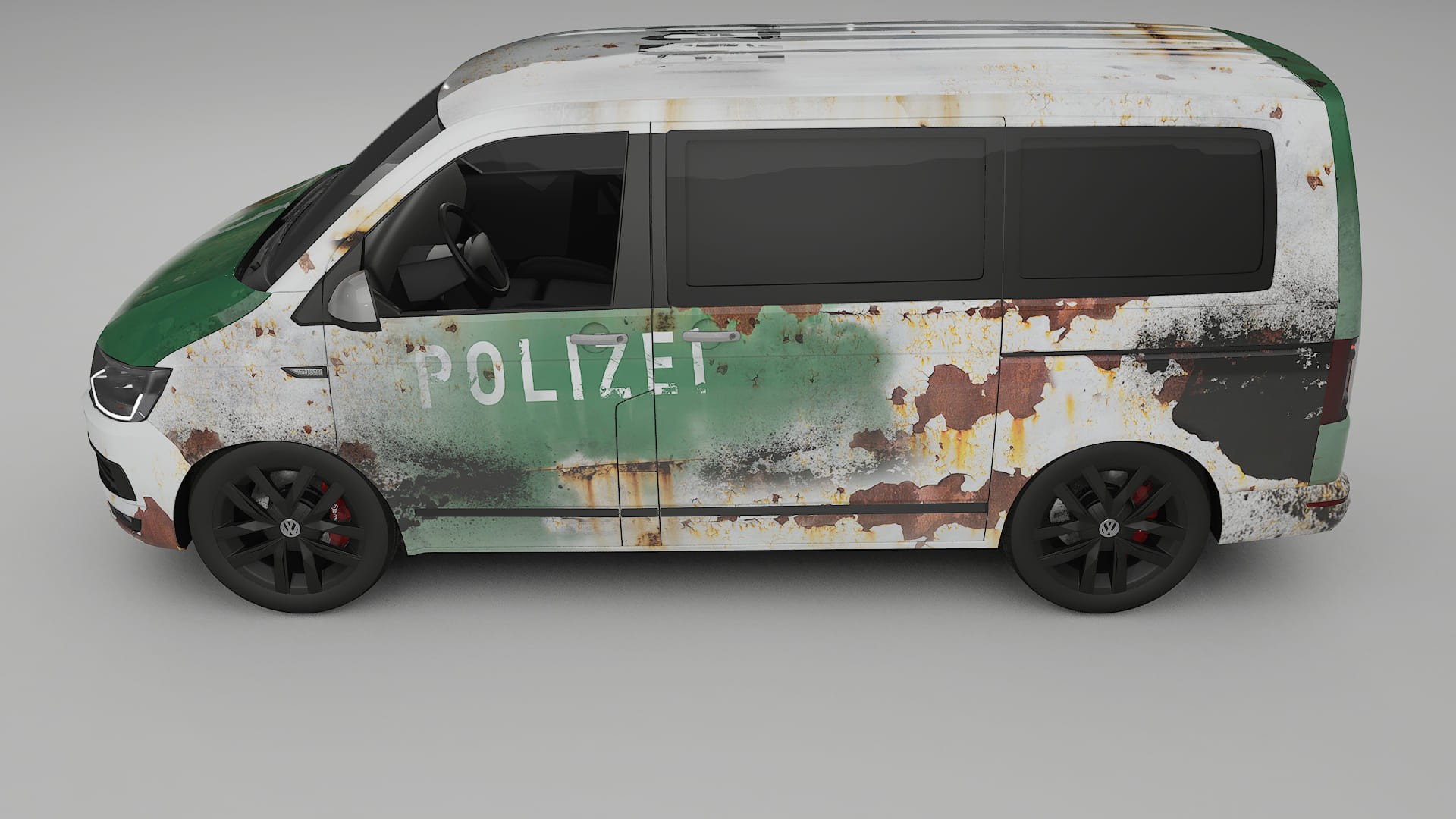 VW Transporter T6 Multivan COBRA 11 – Ontworpen Wrap PPF Kit van Printbaar Polyurethaanfolie