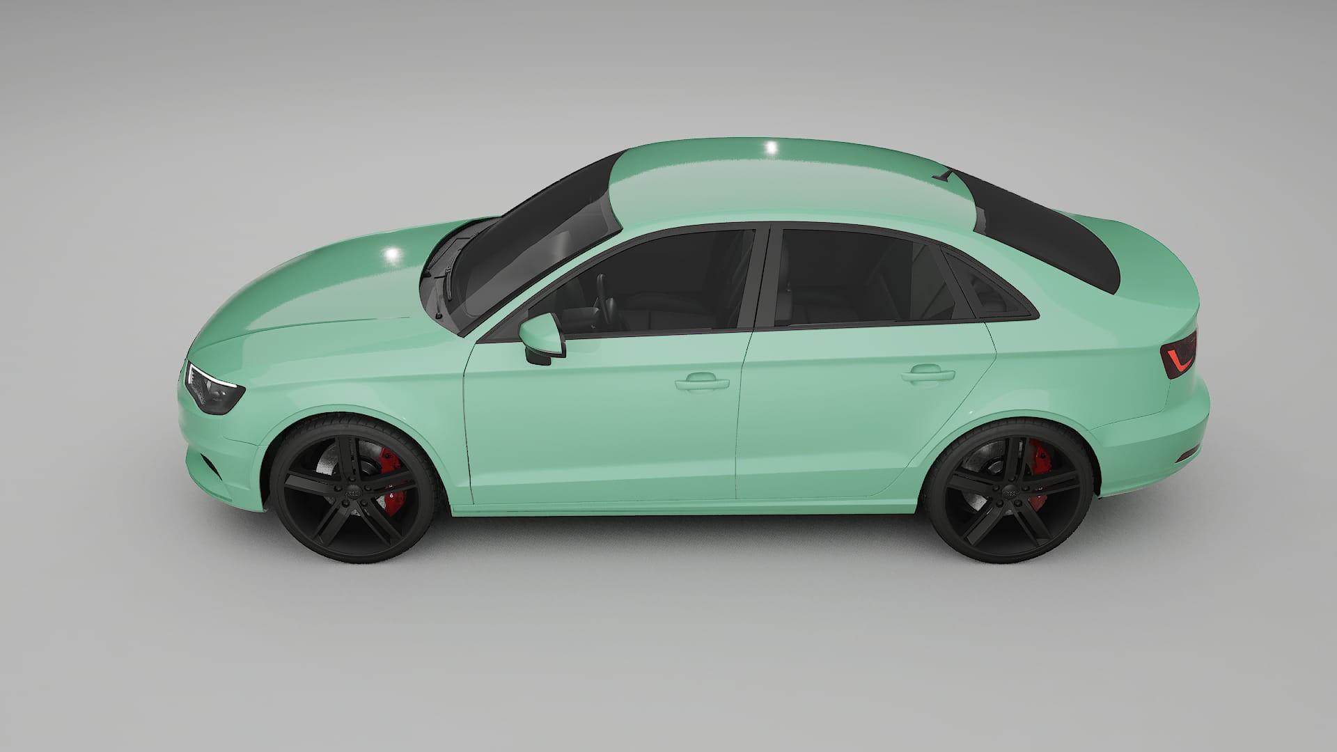 Audi A3 8V sedan prefacelift pre LCI TPU Lakbeschermingsfolie | DUSTY Kleurveranderende PPF – Volledig Voorgesneden Kit