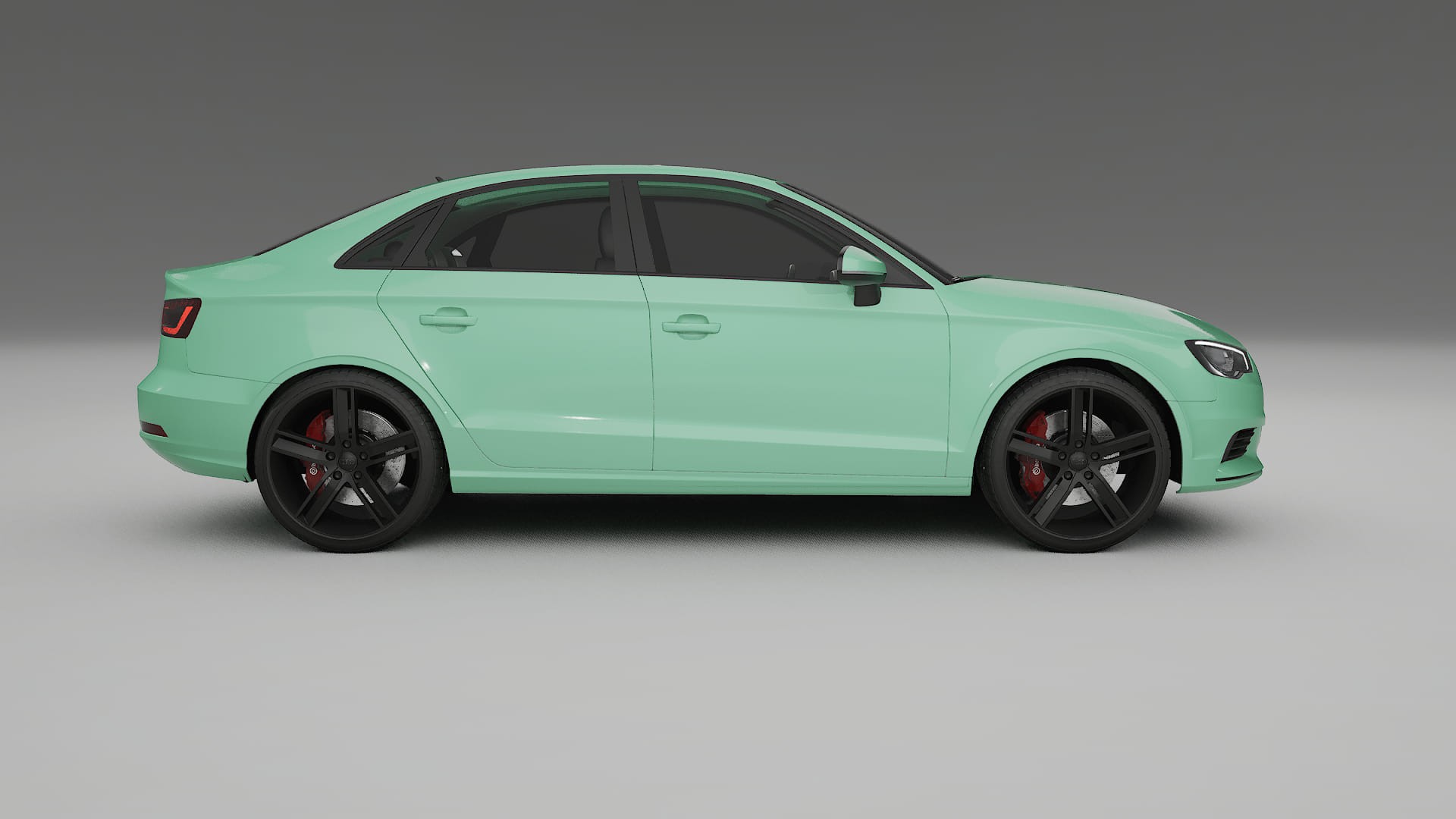 Audi A3 8V sedan prefacelift pre LCI TPU Lakbeschermingsfolie | DUSTY Kleurveranderende PPF – Volledig Voorgesneden Kit