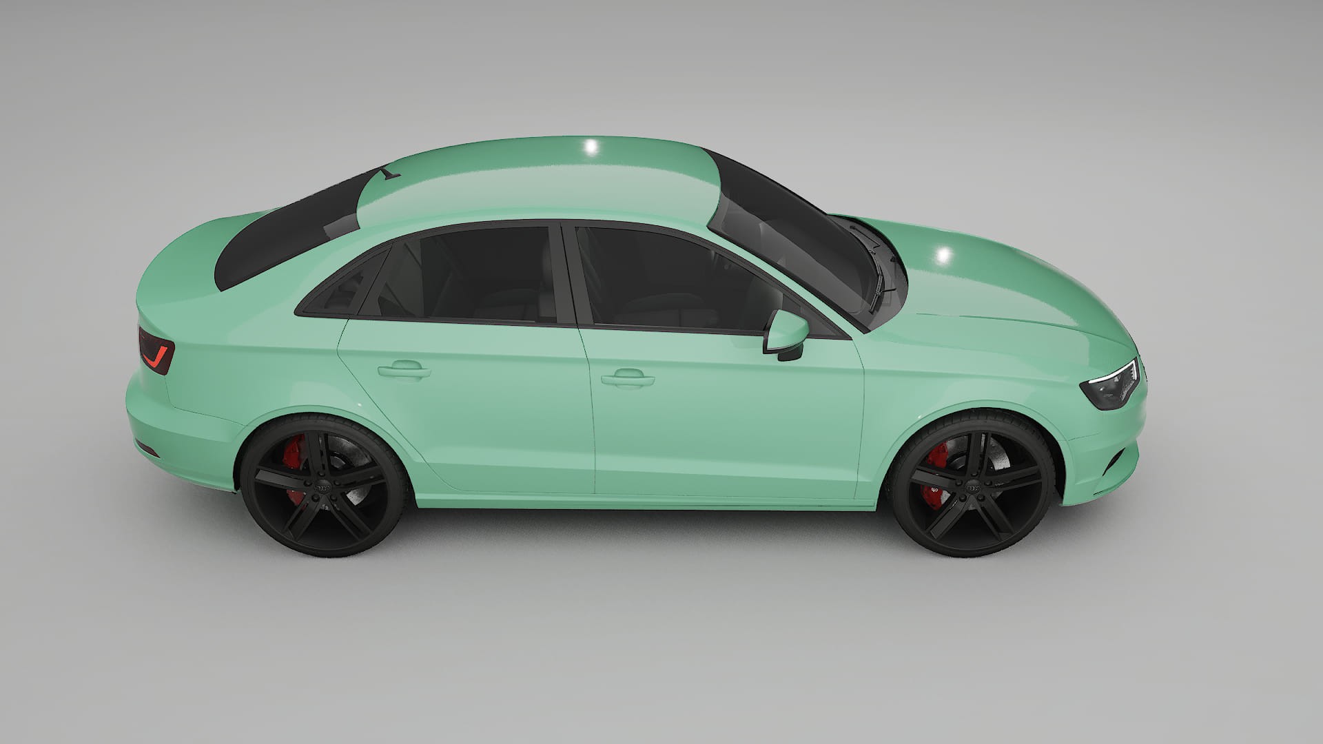 Audi A3 8V sedan prefacelift pre LCI TPU Lakbeschermingsfolie | DUSTY Kleurveranderende PPF – Volledig Voorgesneden Kit