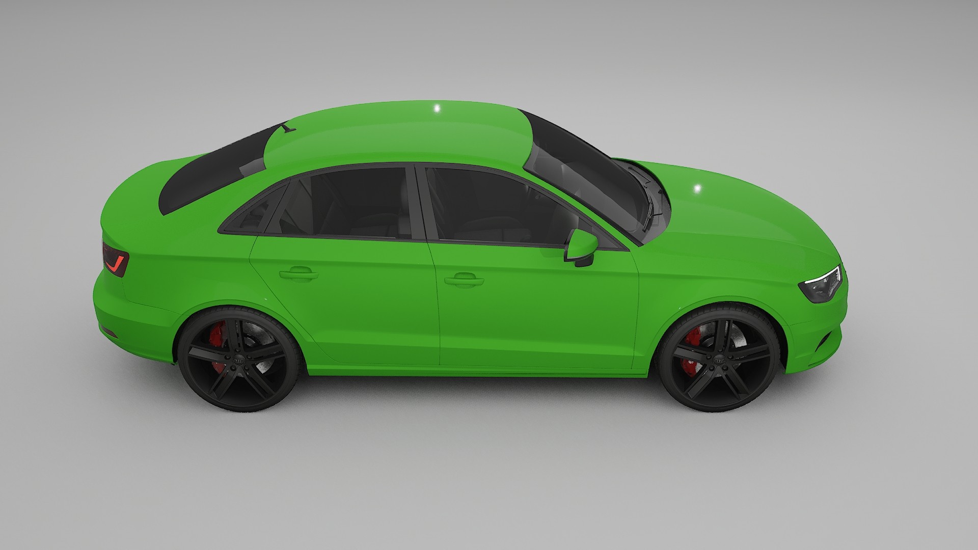 Audi A3 8V sedan prefacelift pre LCI TPU Lakbeschermingsfolie | VENOM Kleurveranderende PPF – Volledig Voorgesneden Kit