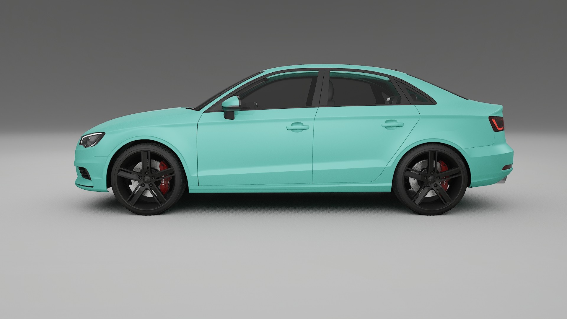 Audi A3 8V sedan prefacelift pre LCI TPU Lakbeschermingsfolie | FROST Kleurveranderende PPF – Volledig Voorgesneden Kit