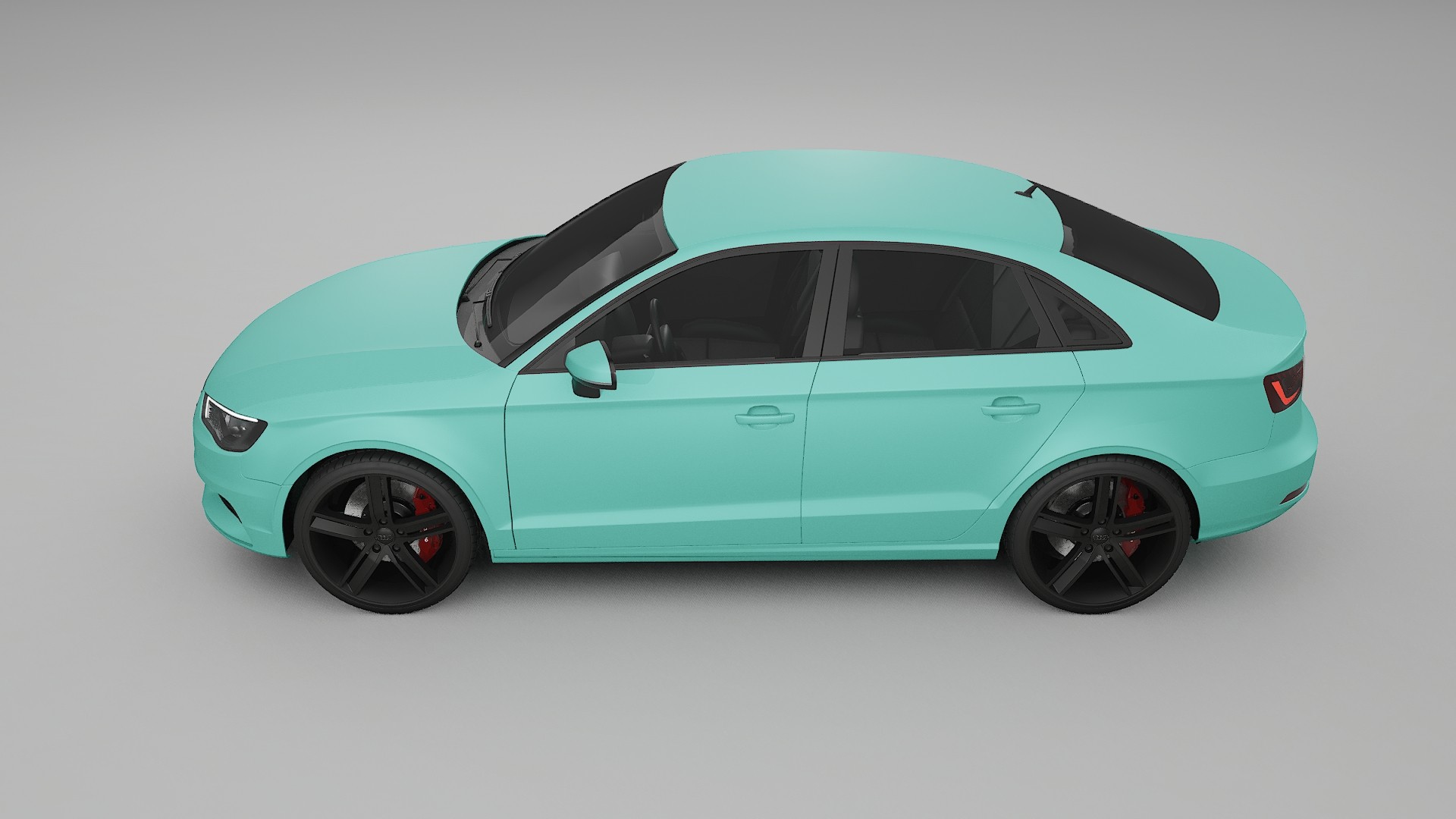 Audi A3 8V sedan prefacelift pre LCI TPU Lakbeschermingsfolie | FROST Kleurveranderende PPF – Volledig Voorgesneden Kit