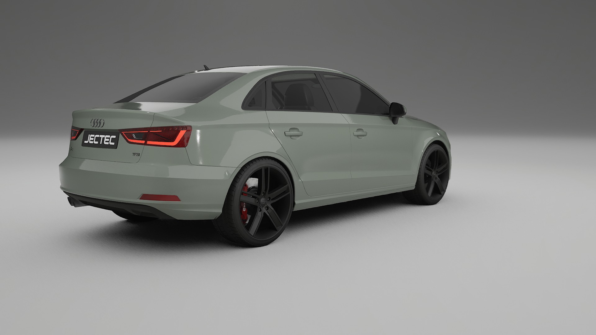 Audi A3 8V sedan prefacelift pre LCI TPU Lakbeschermingsfolie | SLATE Kleurveranderende PPF – Volledig Voorgesneden Kit