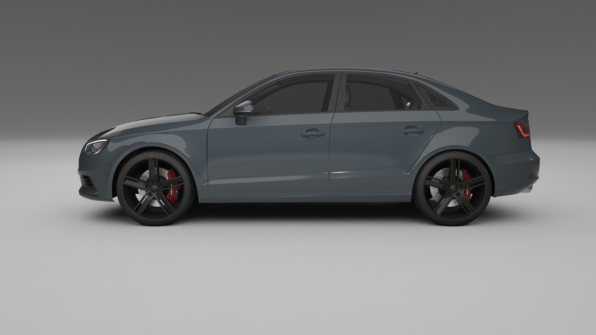 Audi A3 8V sedan prefacelift pre LCI TPU Lakbeschermingsfolie | GRANITE Kleurveranderende PPF – Volledig Voorgesneden Kit