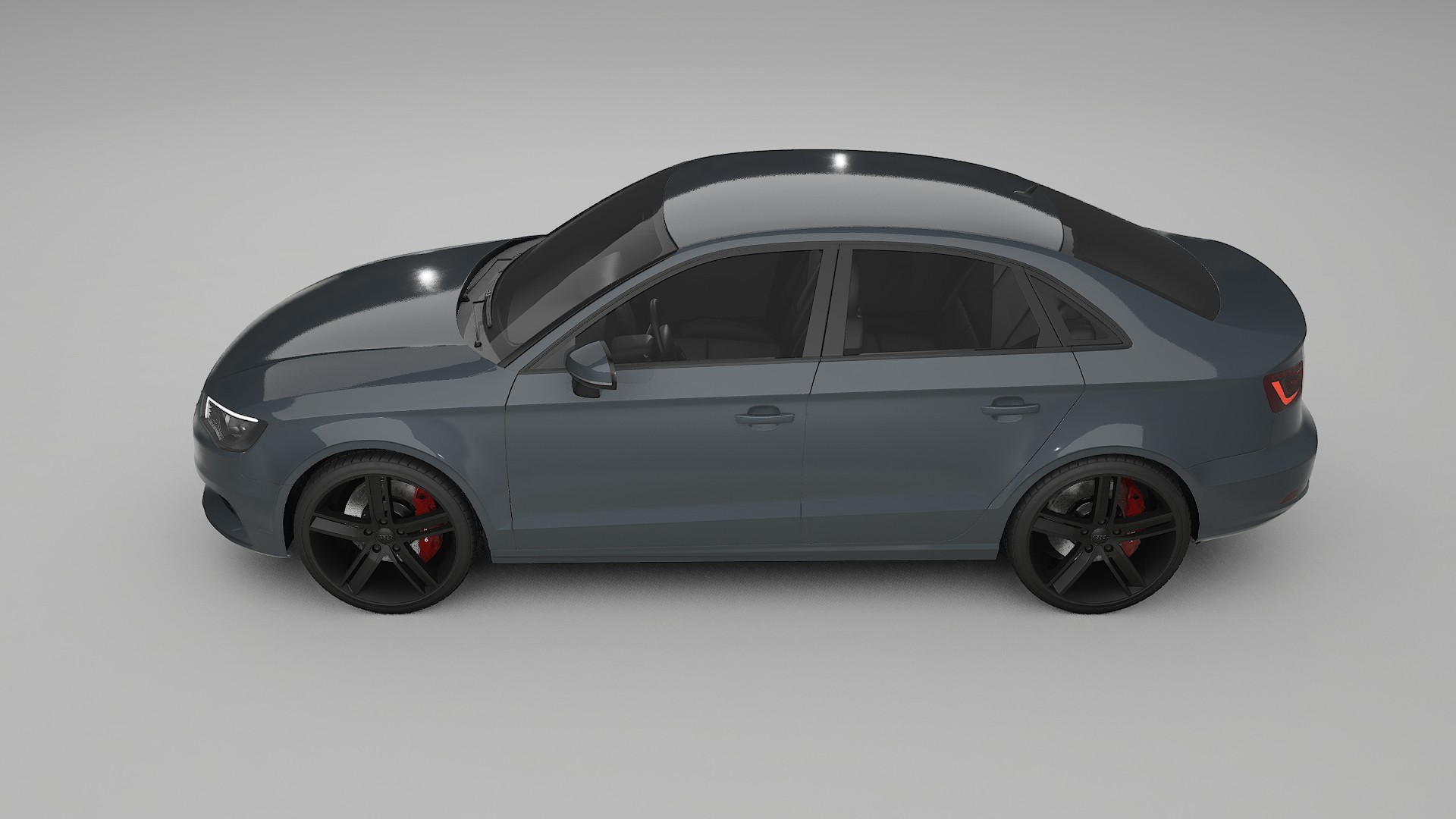 Audi A3 8V sedan prefacelift pre LCI TPU Lakbeschermingsfolie | GRANITE Kleurveranderende PPF – Volledig Voorgesneden Kit