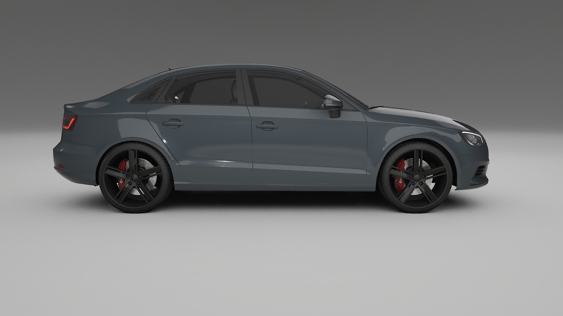 Audi A3 8V sedan prefacelift pre LCI TPU Lakbeschermingsfolie | GRANITE Kleurveranderende PPF – Volledig Voorgesneden Kit