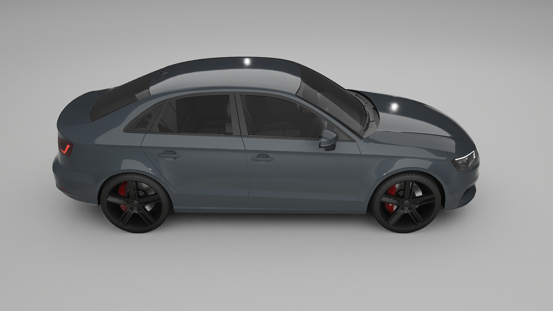 Audi A3 8V sedan prefacelift pre LCI TPU Lakbeschermingsfolie | GRANITE Kleurveranderende PPF – Volledig Voorgesneden Kit