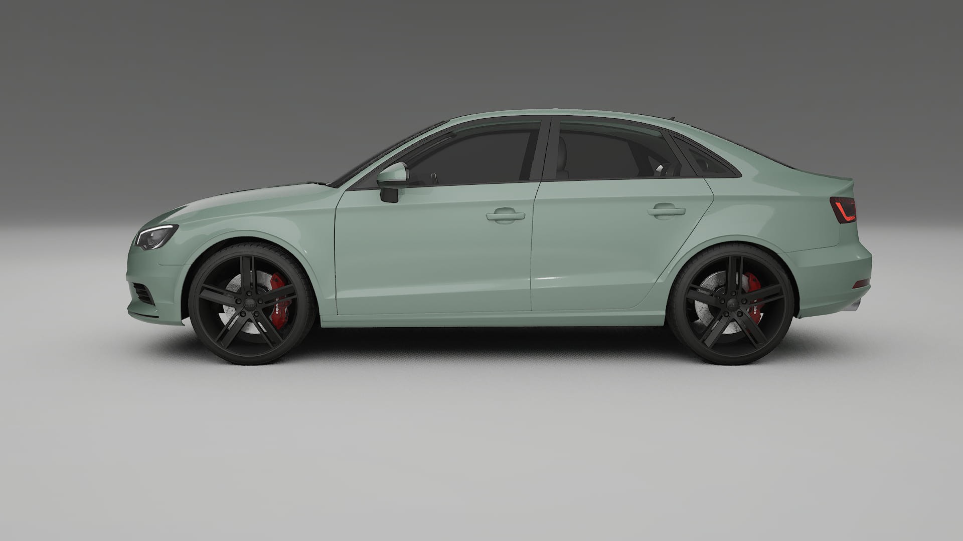 Audi A3 8V sedan prefacelift pre LCI TPU Lakbeschermingsfolie | CINDER Kleurveranderende PPF – Volledig Voorgesneden Kit