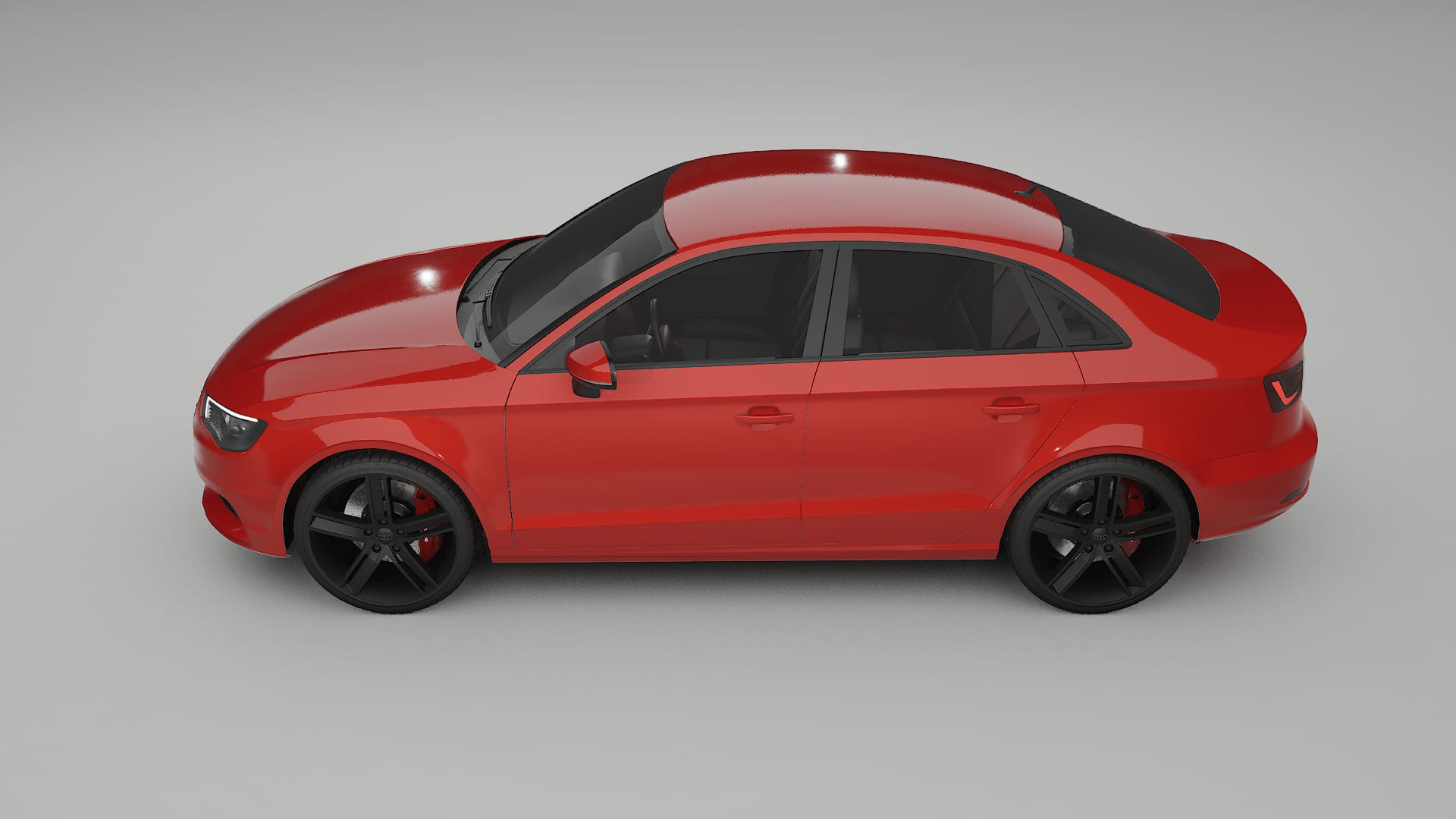 Audi A3 8V sedan prefacelift pre LCI TPU Lakbeschermingsfolie | BLAZE Kleurveranderende PPF – Volledig Voorgesneden Kit