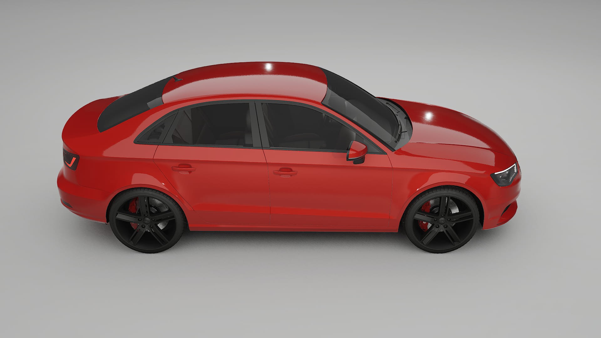 Audi A3 8V sedan prefacelift pre LCI TPU Lakbeschermingsfolie | BLAZE Kleurveranderende PPF – Volledig Voorgesneden Kit