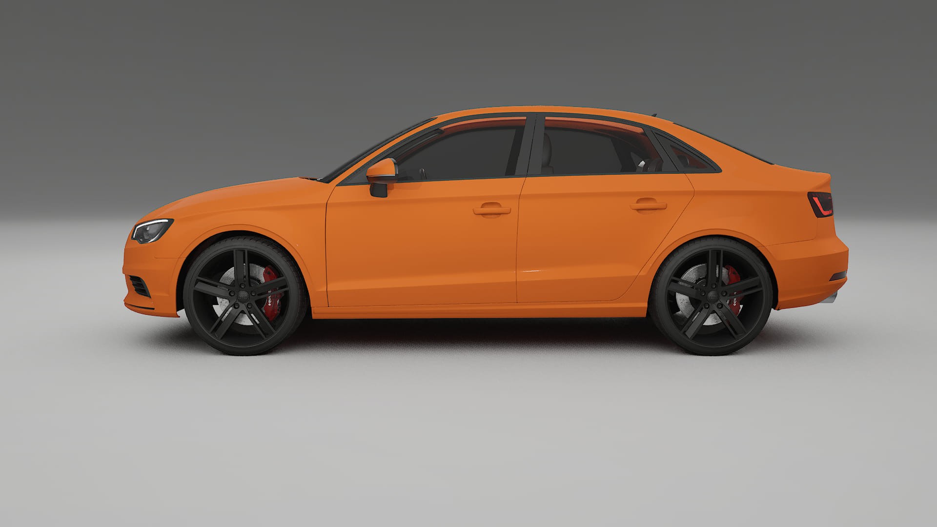 Audi A3 8V sedan prefacelift pre LCI TPU Lakbeschermingsfolie | ROCKET Kleurveranderende PPF – Volledig Voorgesneden Kit