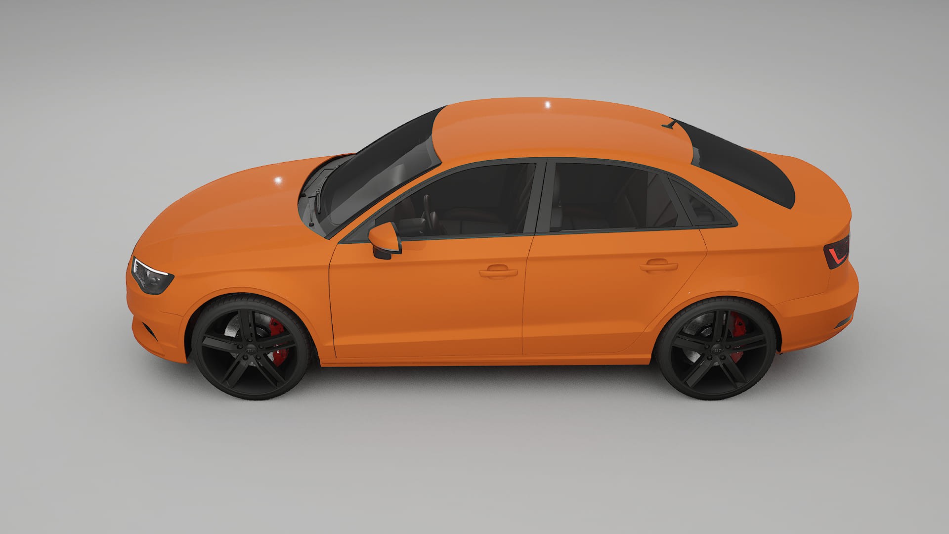 Audi A3 8V sedan prefacelift pre LCI TPU Lakbeschermingsfolie | ROCKET Kleurveranderende PPF – Volledig Voorgesneden Kit