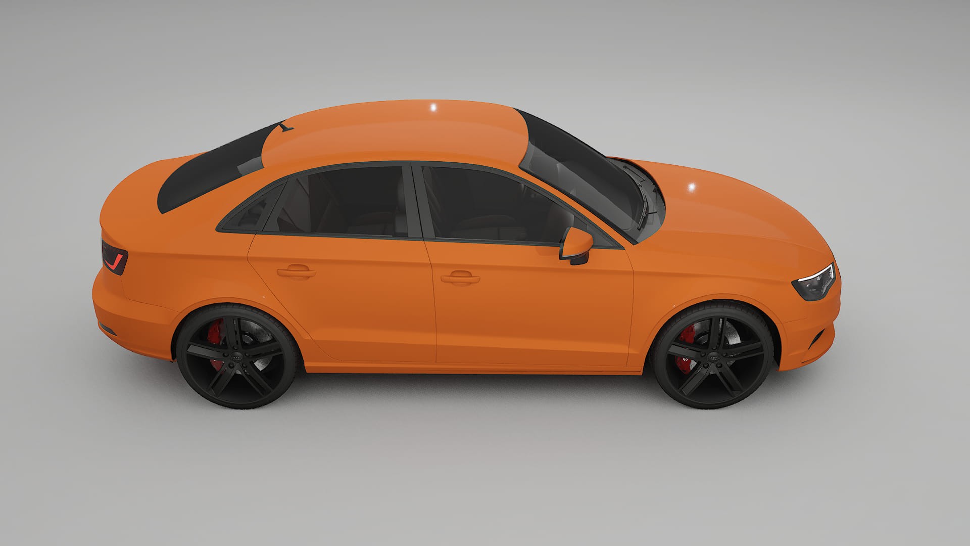 Audi A3 8V sedan prefacelift pre LCI TPU Lakbeschermingsfolie | ROCKET Kleurveranderende PPF – Volledig Voorgesneden Kit