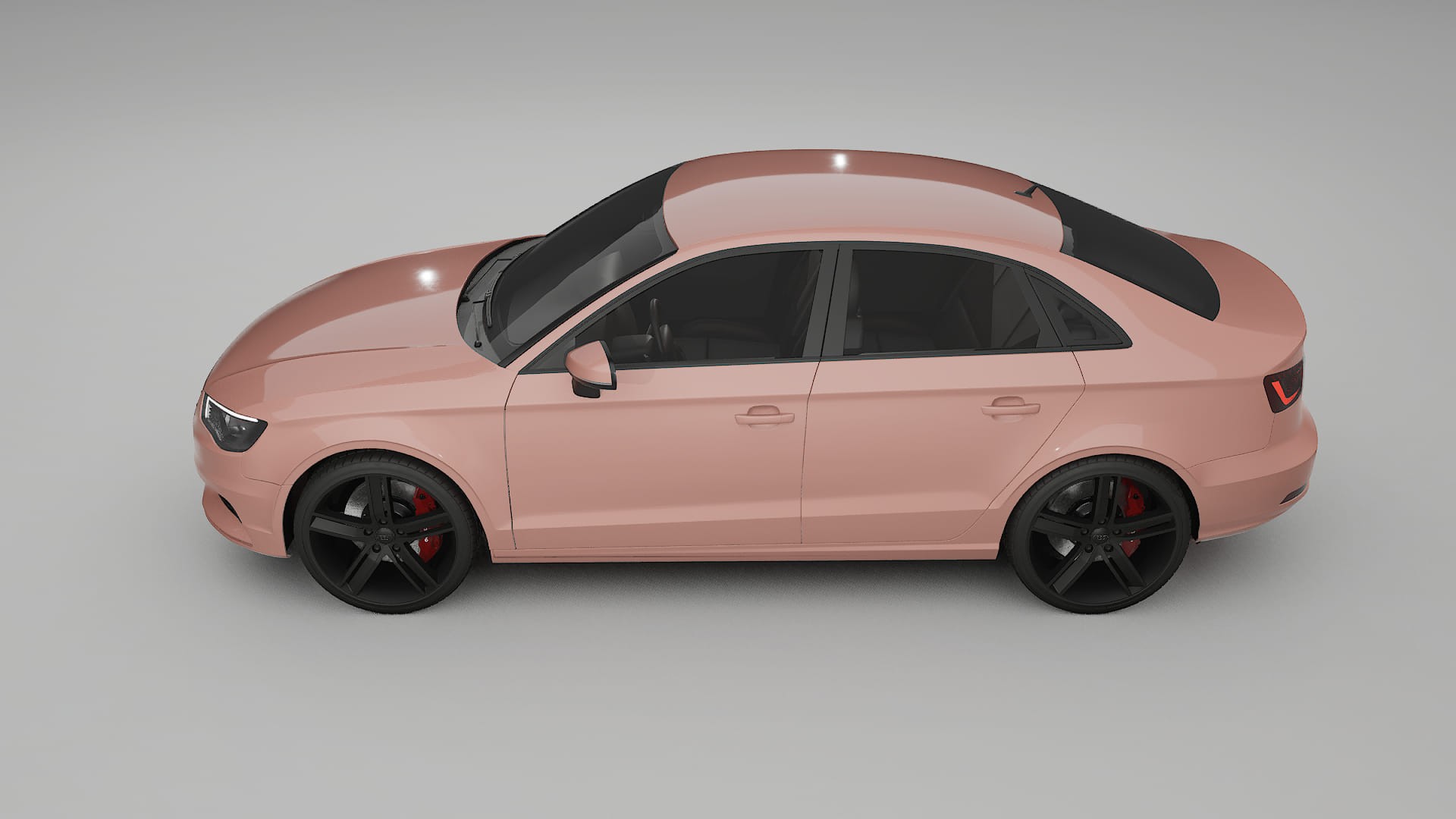 Audi A3 8V sedan prefacelift pre LCI TPU Lakbeschermingsfolie | BLUSH Kleurveranderende PPF – Volledig Voorgesneden Kit