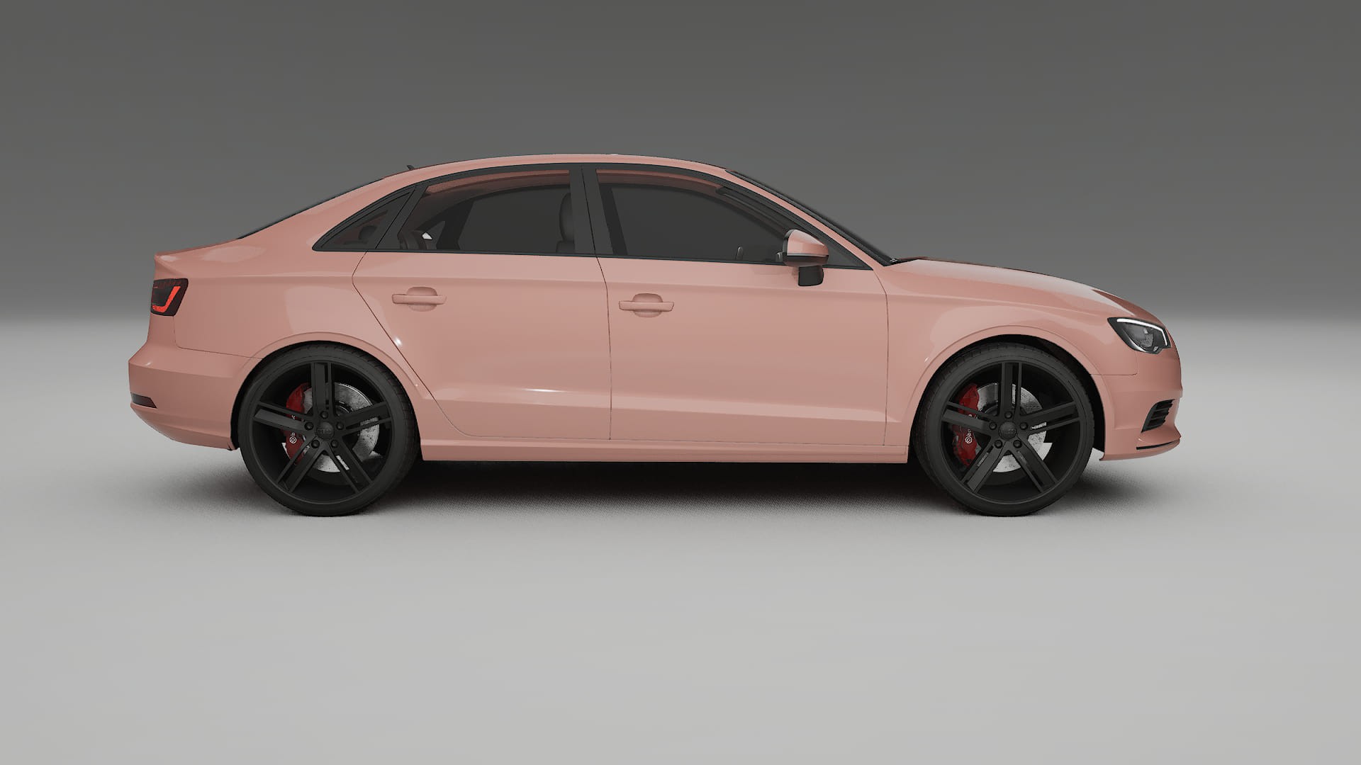 Audi A3 8V sedan prefacelift pre LCI TPU Lakbeschermingsfolie | BLUSH Kleurveranderende PPF – Volledig Voorgesneden Kit