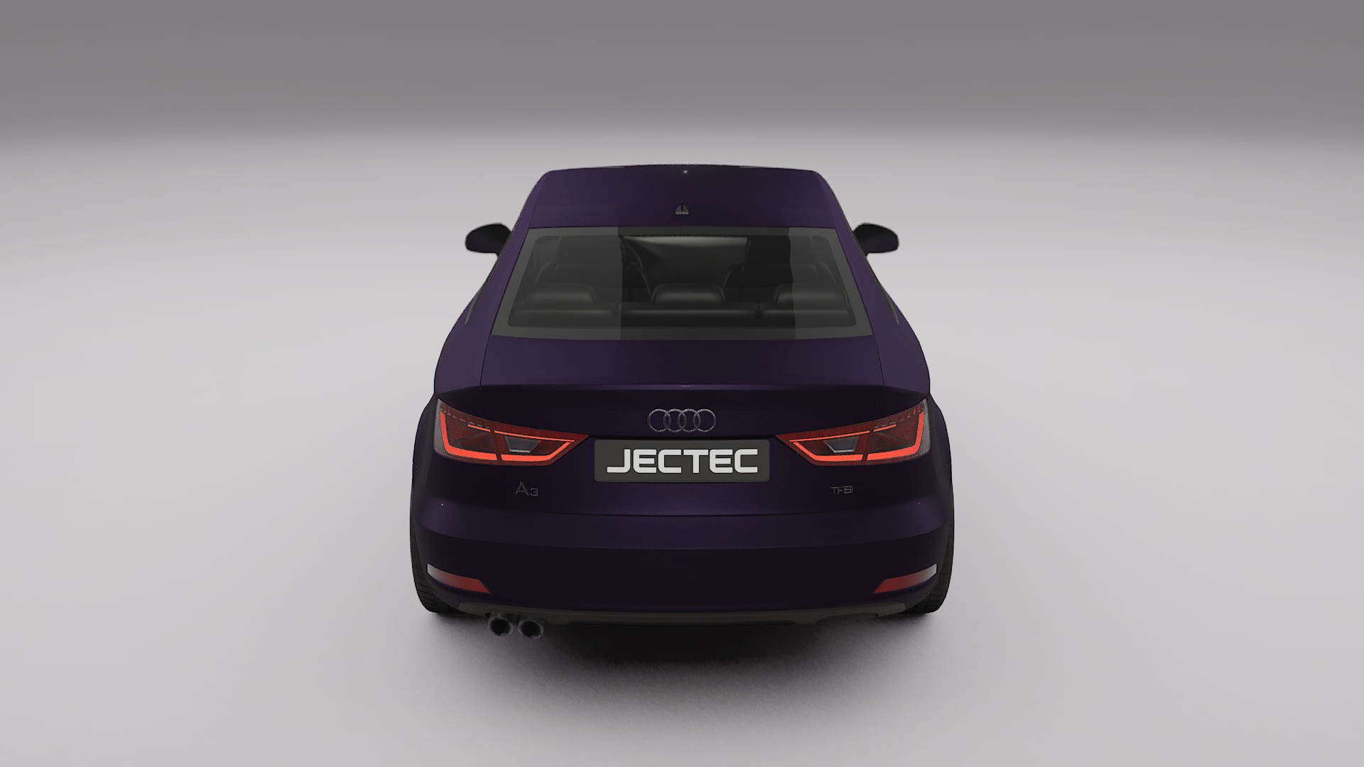 Audi A3 8V sedan prefacelift pre LCI TPU Lakbeschermingsfolie | VIOLET Kleurveranderende PPF – Volledig Voorgesneden Kit