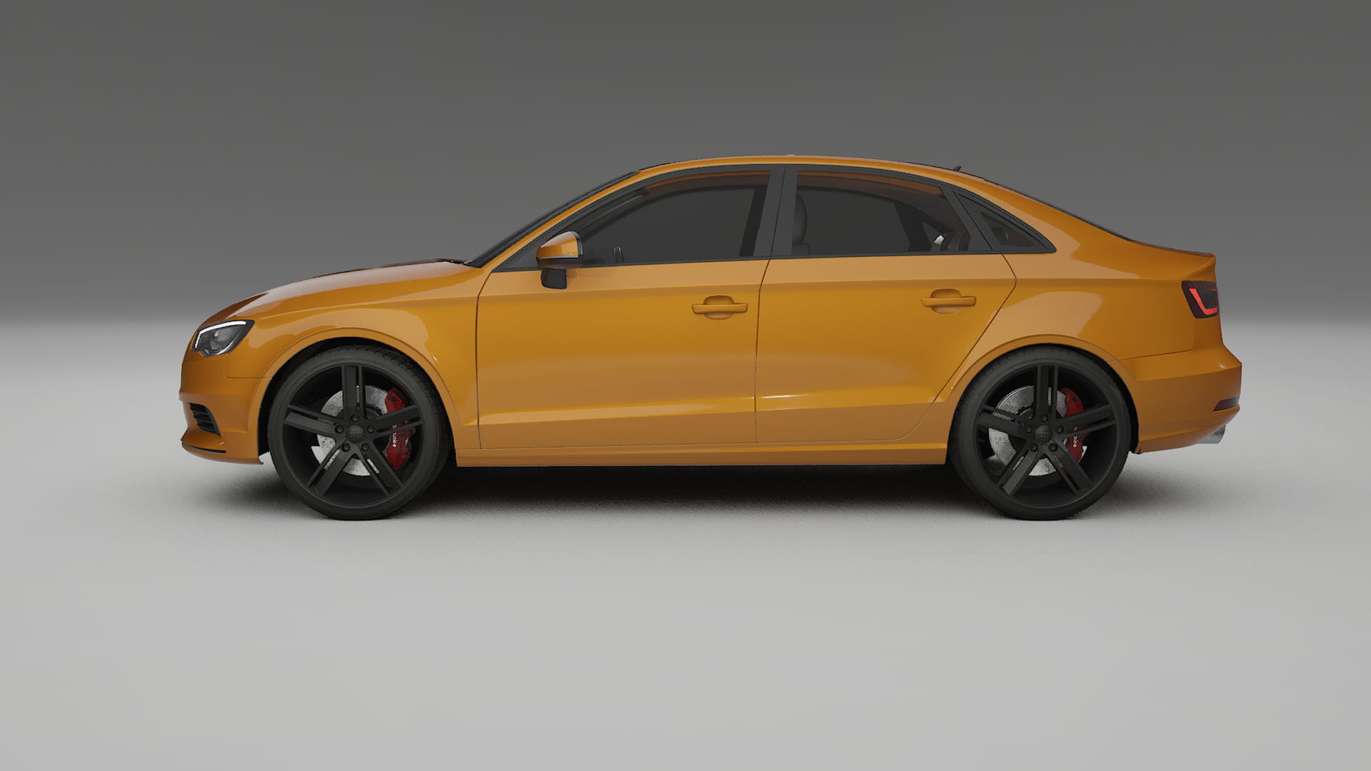 Audi A3 8V sedan prefacelift pre LCI TPU Lakbeschermingsfolie | DAISY Kleurveranderende PPF – Volledig Voorgesneden Kit