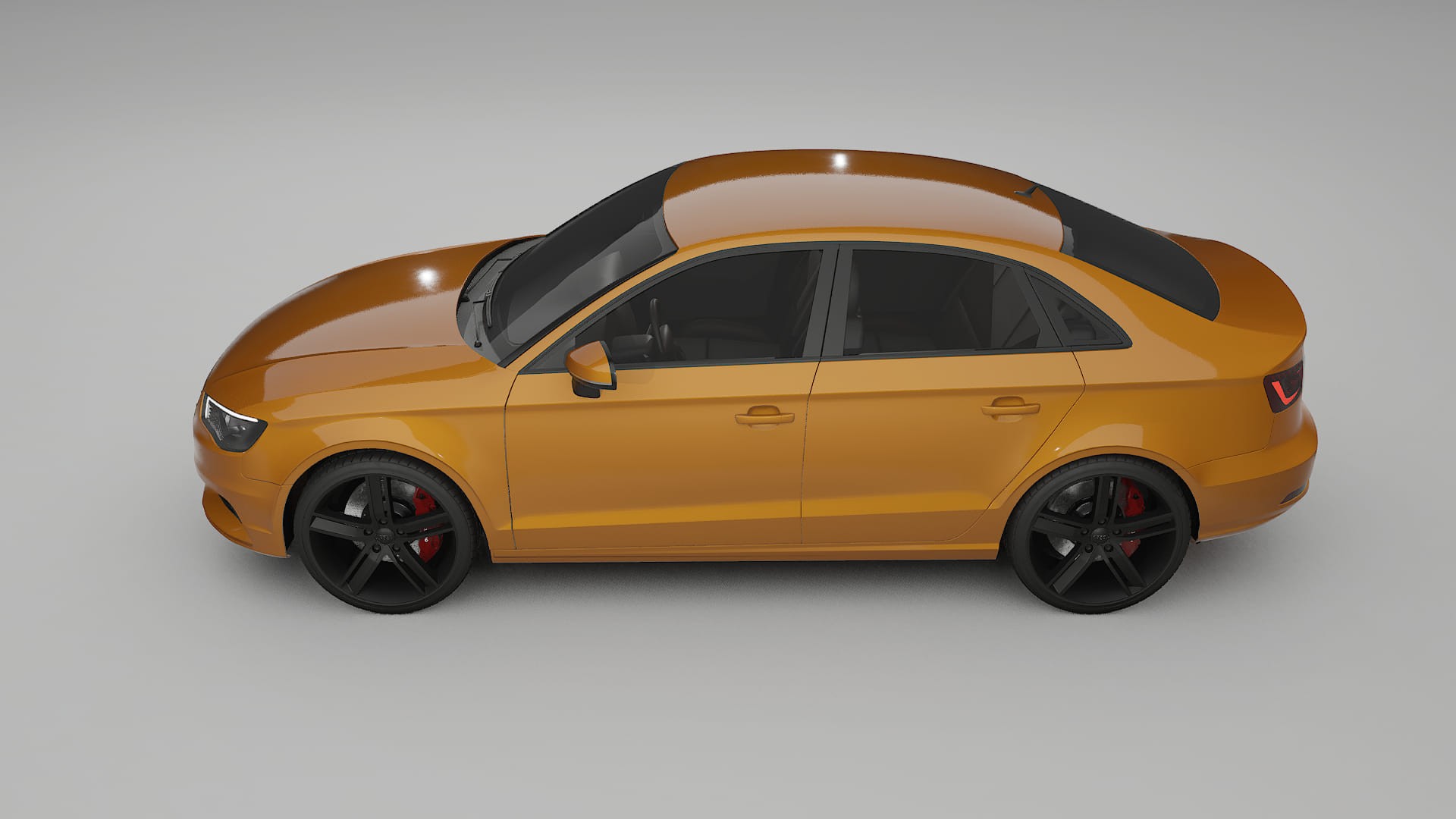 Audi A3 8V sedan prefacelift pre LCI TPU Lakbeschermingsfolie | DAISY Kleurveranderende PPF – Volledig Voorgesneden Kit