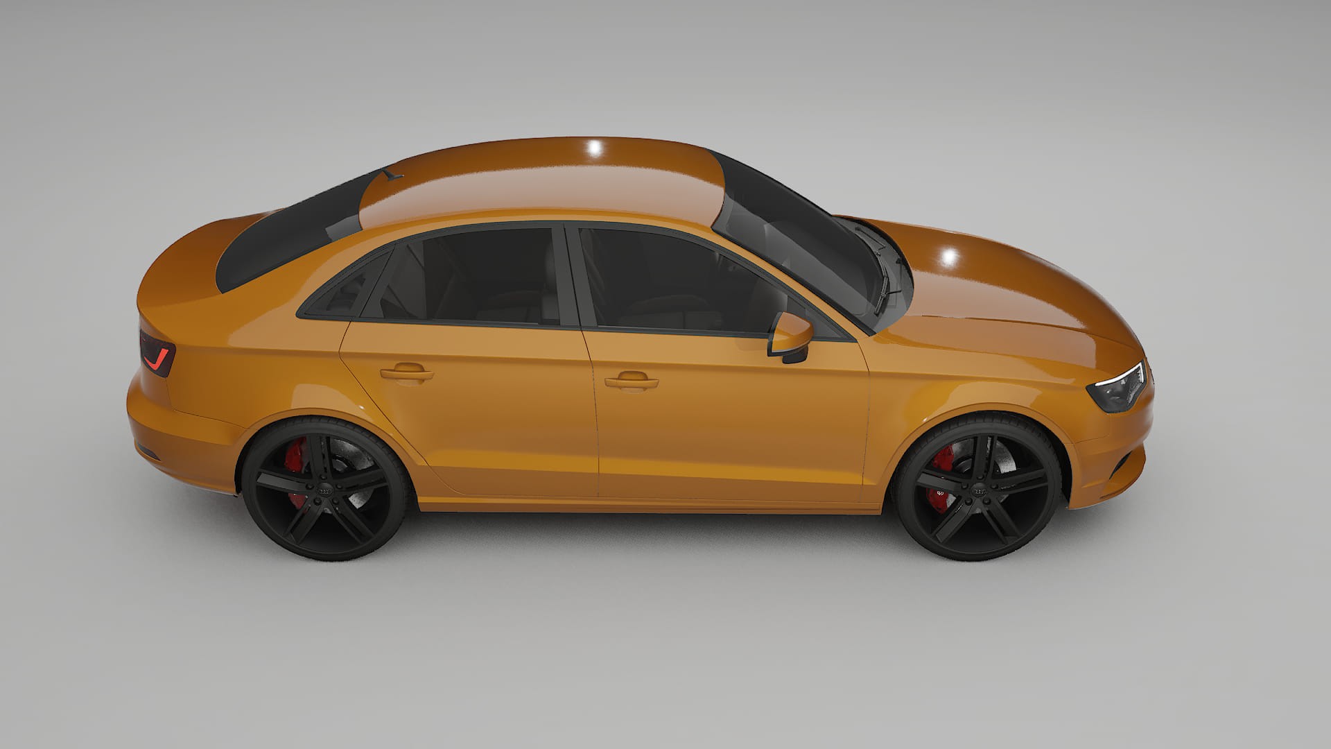 Audi A3 8V sedan prefacelift pre LCI TPU Lakbeschermingsfolie | DAISY Kleurveranderende PPF – Volledig Voorgesneden Kit