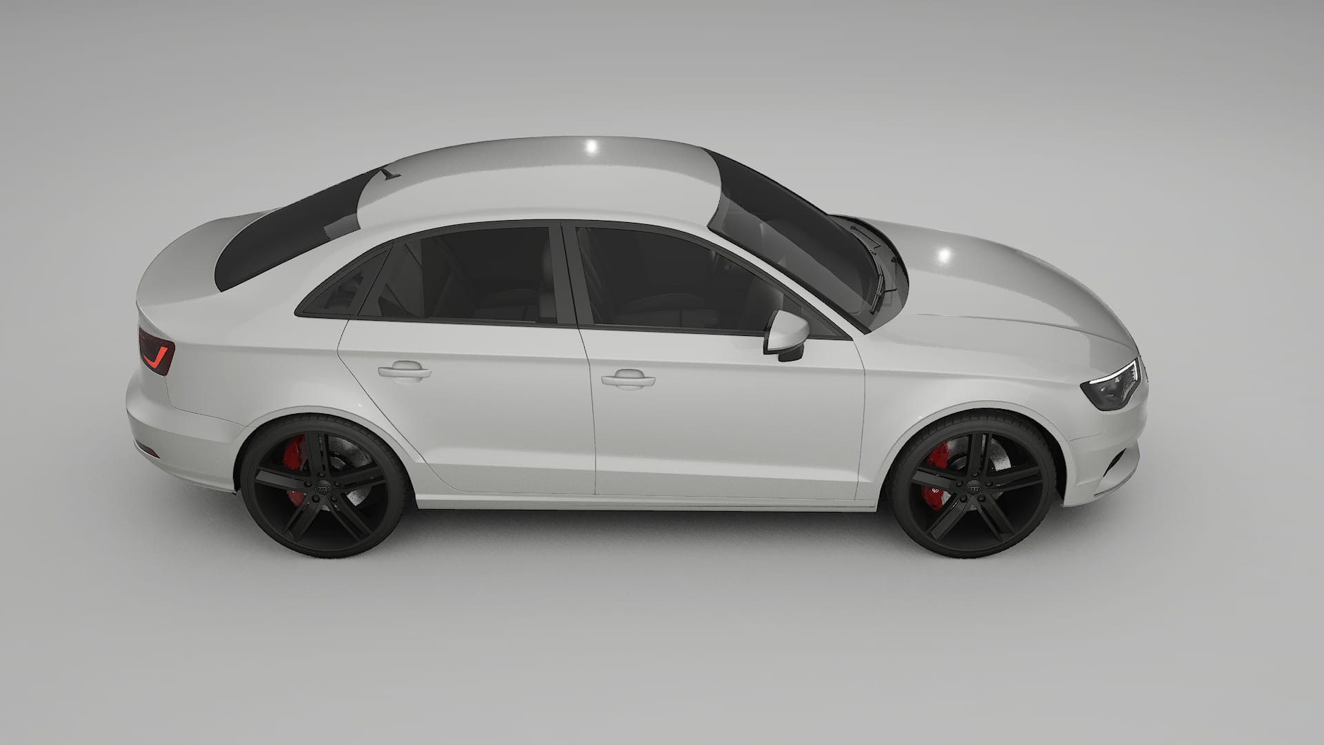 Audi A3 8V sedan prefacelift pre LCI TPU Lakbeschermingsfolie | PEARL Kleurveranderende PPF – Volledig Voorgesneden Kit