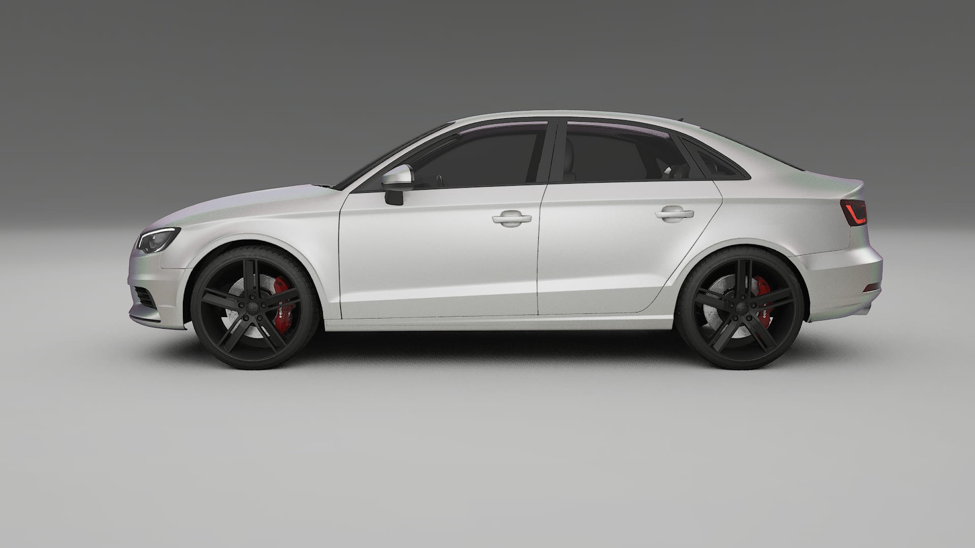 Audi A3 8V sedan prefacelift pre LCI TPU Lakbeschermingsfolie | NEBULA Kleurveranderende PPF – Volledig Voorgesneden Kit