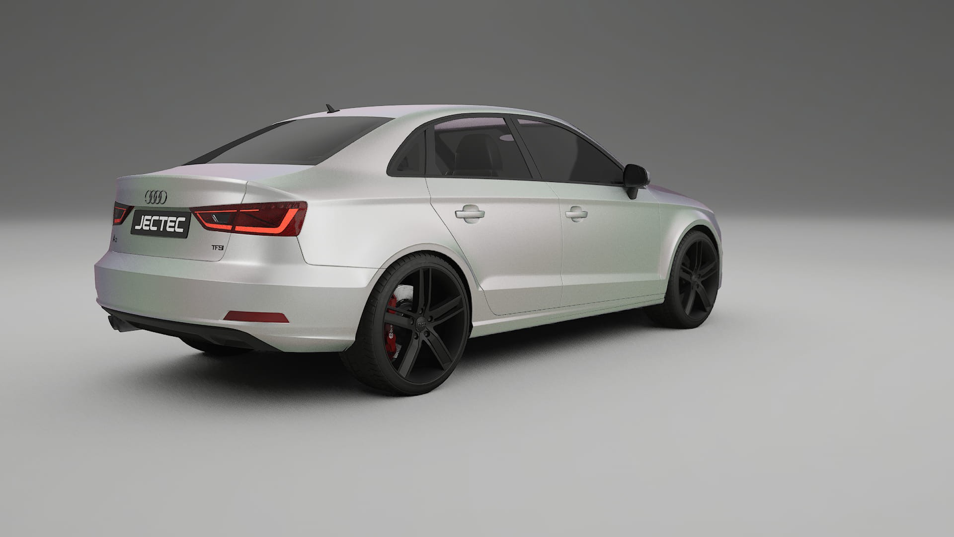 Audi A3 8V sedan prefacelift pre LCI TPU Lakbeschermingsfolie | NEBULA Kleurveranderende PPF – Volledig Voorgesneden Kit