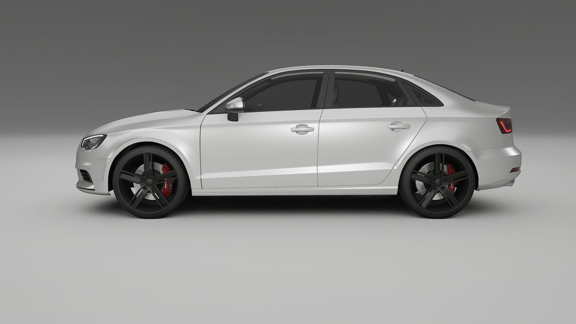 Audi A3 8V sedan prefacelift pre LCI TPU Lakbeschermingsfolie | OPAL Kleurveranderende PPF – Volledig Voorgesneden Kit