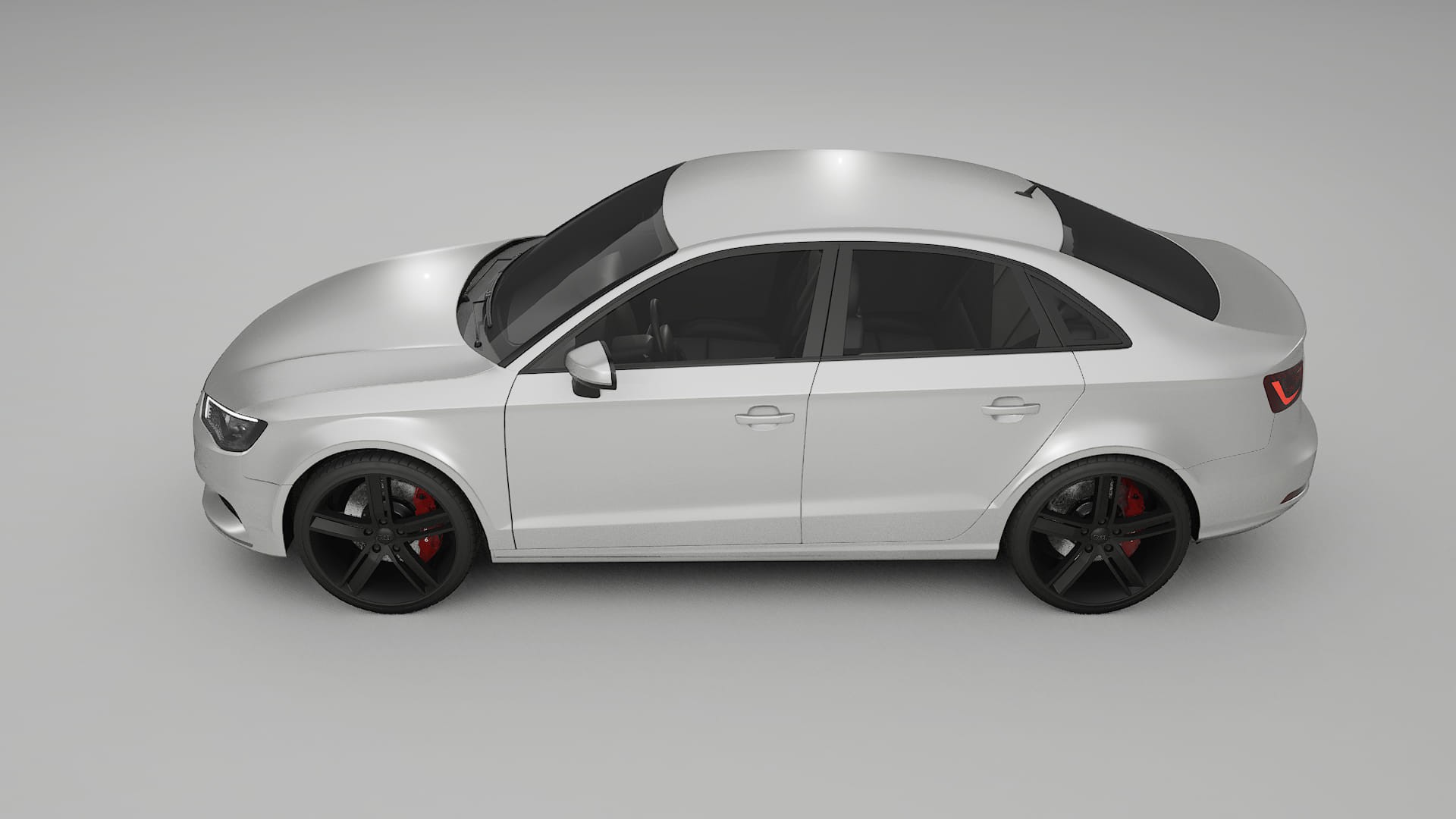 Audi A3 8V sedan prefacelift pre LCI TPU Lakbeschermingsfolie | OPAL Kleurveranderende PPF – Volledig Voorgesneden Kit