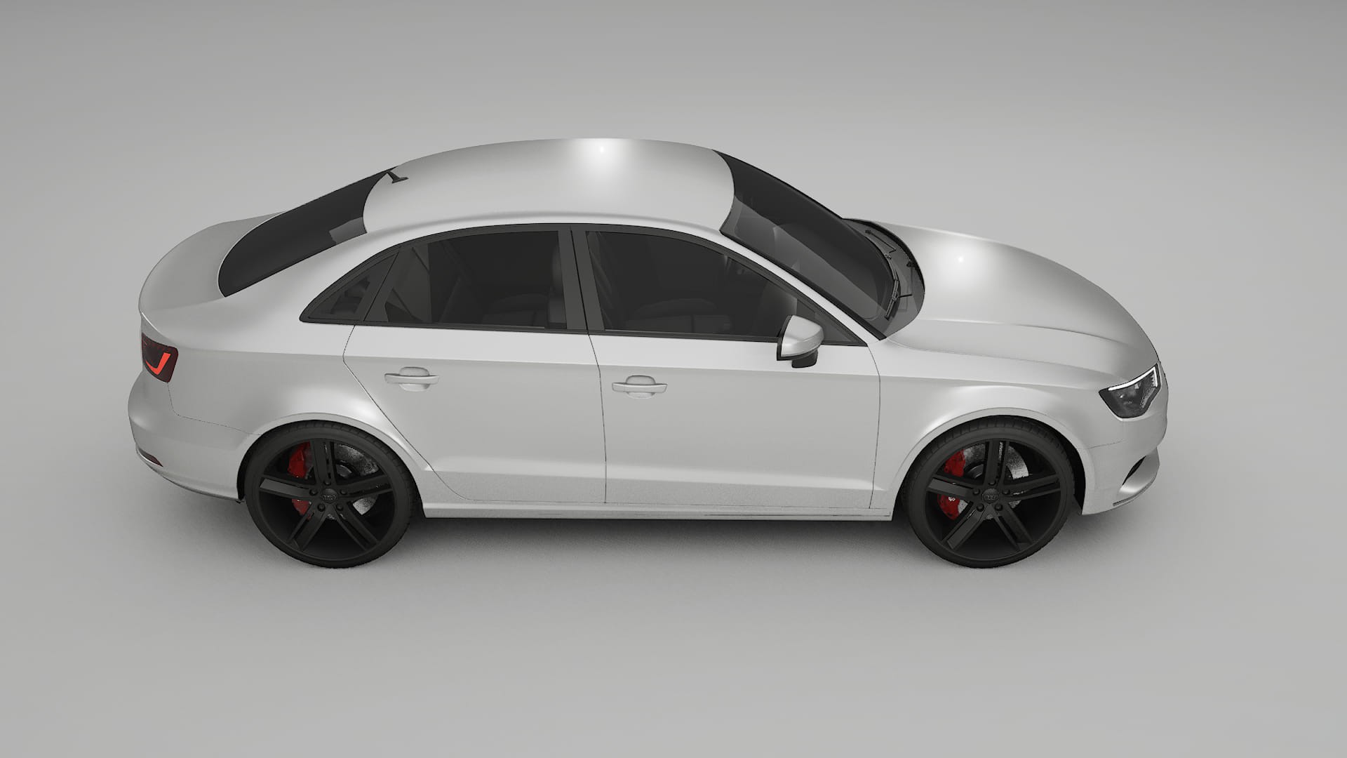 Audi A3 8V sedan prefacelift pre LCI TPU Lakbeschermingsfolie | OPAL Kleurveranderende PPF – Volledig Voorgesneden Kit