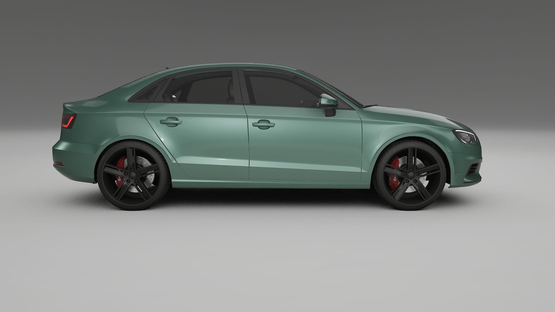 Audi A3 8V sedan prefacelift pre LCI TPU Lakbeschermingsfolie | EVERGREEN Kleurveranderende PPF – Volledig Voorgesneden Kit