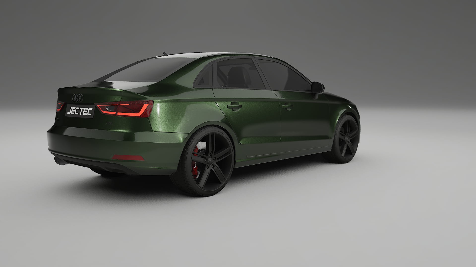 Audi A3 8V sedan prefacelift pre LCI TPU Lakbeschermingsfolie | LAGOON Kleurveranderende PPF – Volledig Voorgesneden Kit