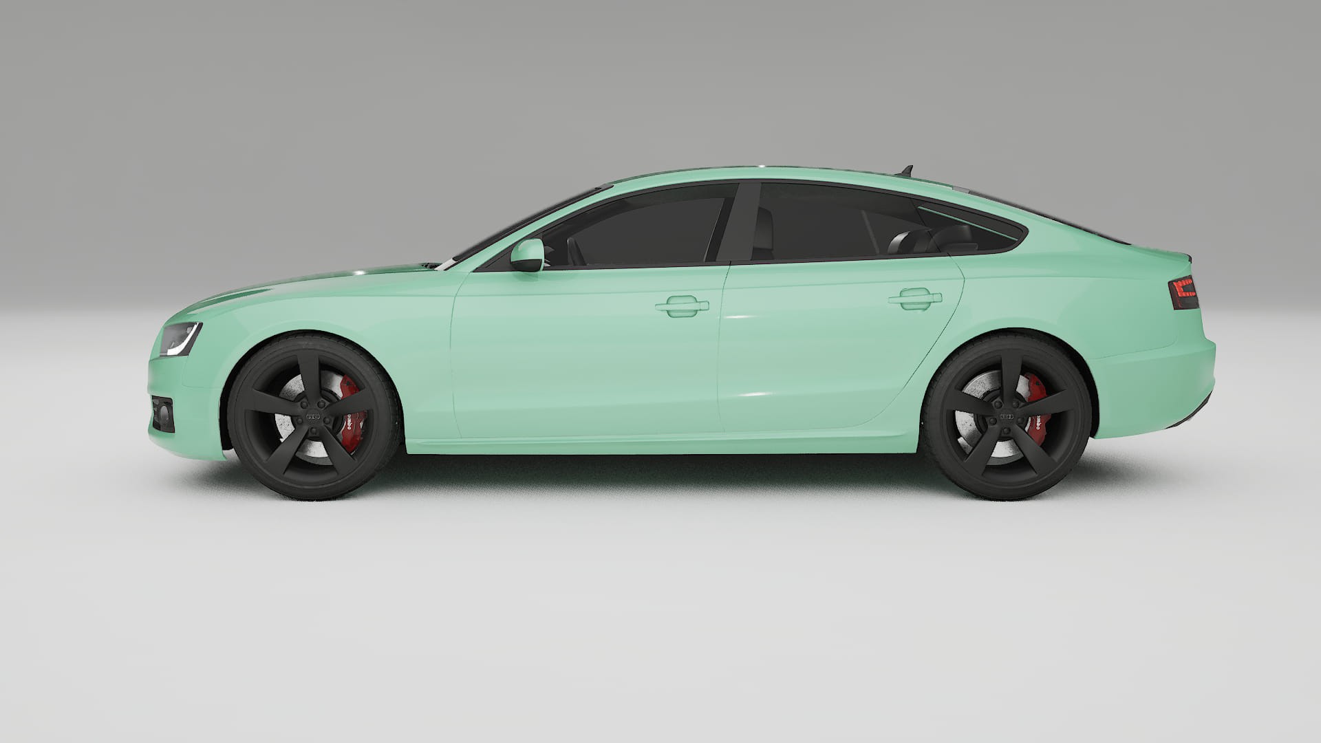 Audi A5 8T Sportback prefacelift pre LCI TPU Lakbeschermingsfolie | DUSTY Kleurveranderende PPF – Volledig Voorgesneden Kit