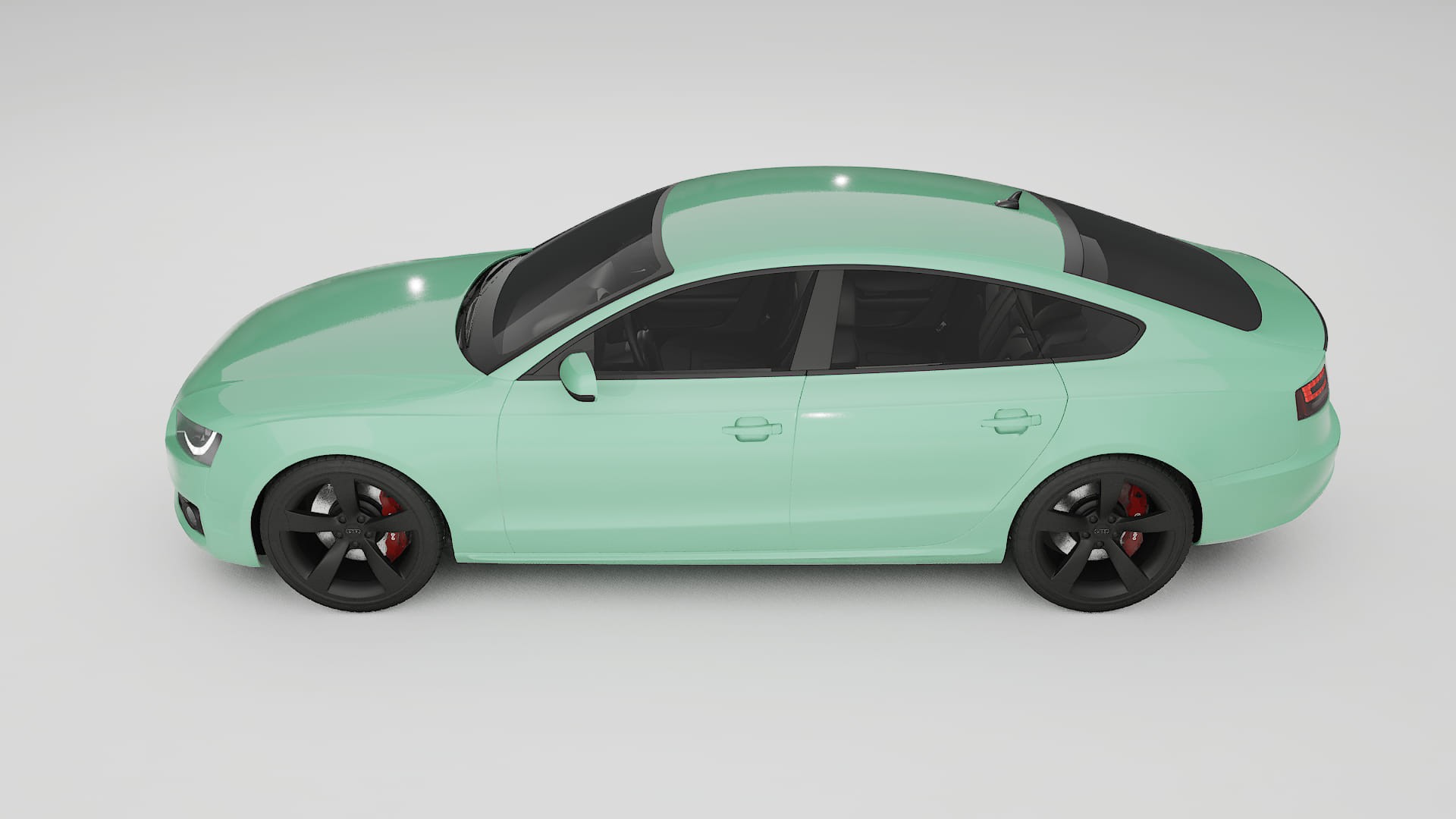Audi A5 8T Sportback prefacelift pre LCI TPU Lakbeschermingsfolie | DUSTY Kleurveranderende PPF – Volledig Voorgesneden Kit