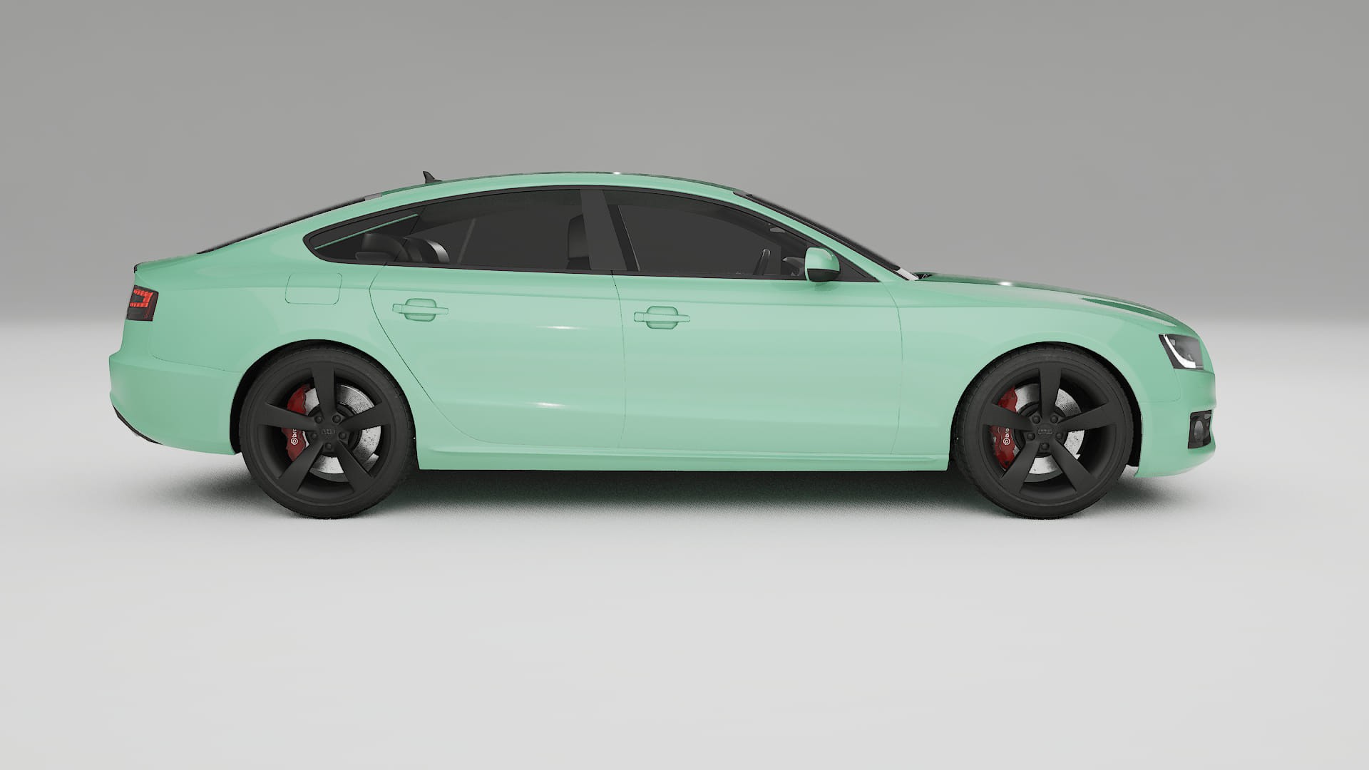 Audi A5 8T Sportback prefacelift pre LCI TPU Lakbeschermingsfolie | DUSTY Kleurveranderende PPF – Volledig Voorgesneden Kit