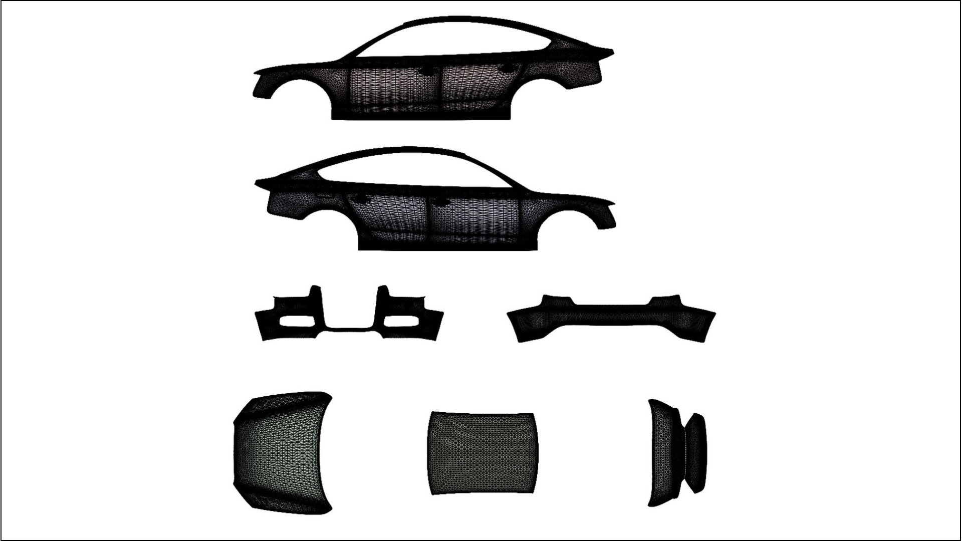 Audi A5 8T Sportback prefacelift pre LCI TPU Lakbeschermingsfolie | FROST Kleurveranderende PPF – Volledig Voorgesneden Kit 2