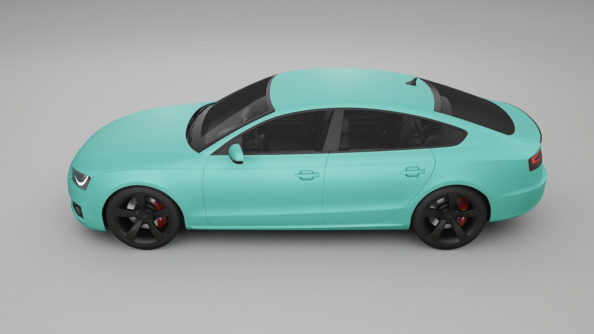 Audi A5 8T Sportback prefacelift pre LCI TPU Lakbeschermingsfolie | FROST Kleurveranderende PPF – Volledig Voorgesneden Kit