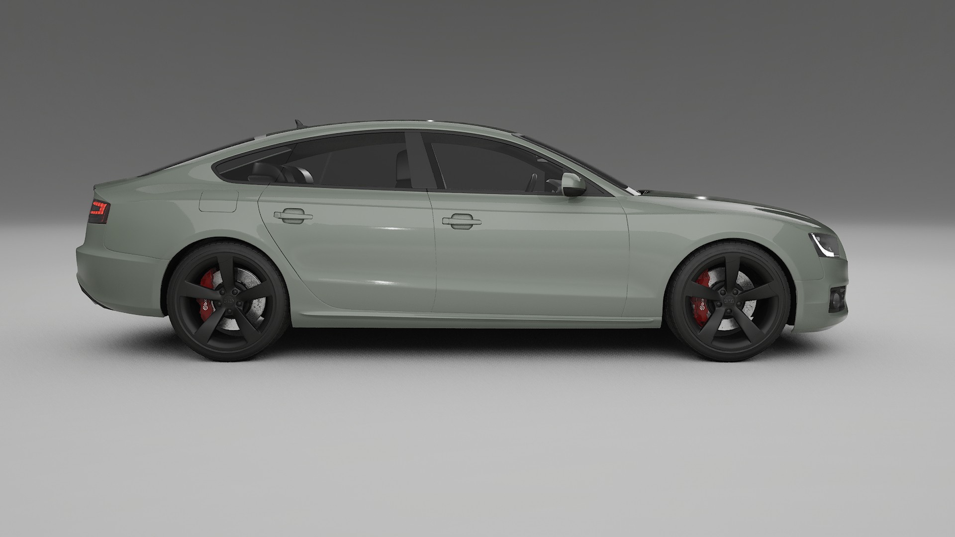 Audi A5 8T Sportback prefacelift pre LCI TPU Lakbeschermingsfolie | SLATE Kleurveranderende PPF – Volledig Voorgesneden Kit