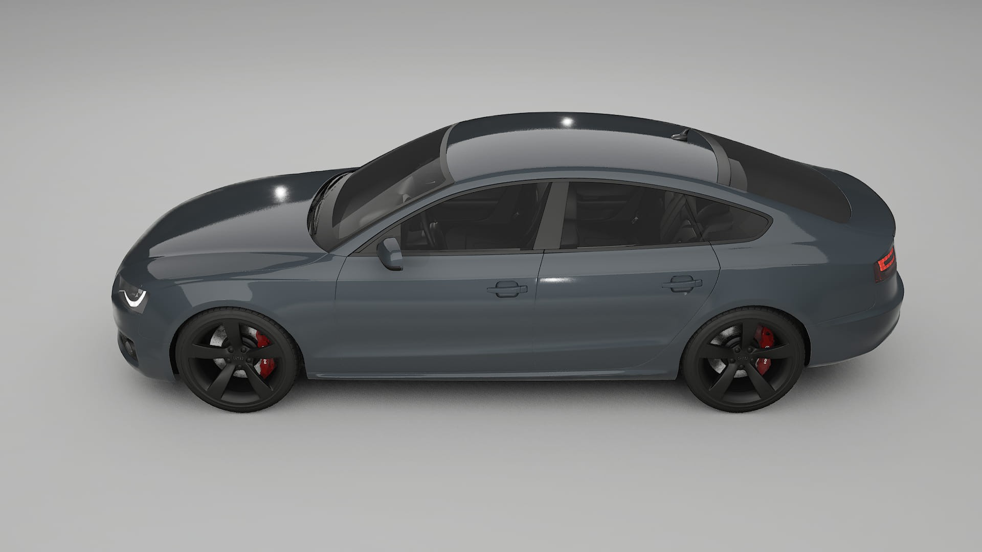 Audi A5 8T Sportback prefacelift pre LCI TPU Lakbeschermingsfolie | GRANITE Kleurveranderende PPF – Volledig Voorgesneden Kit